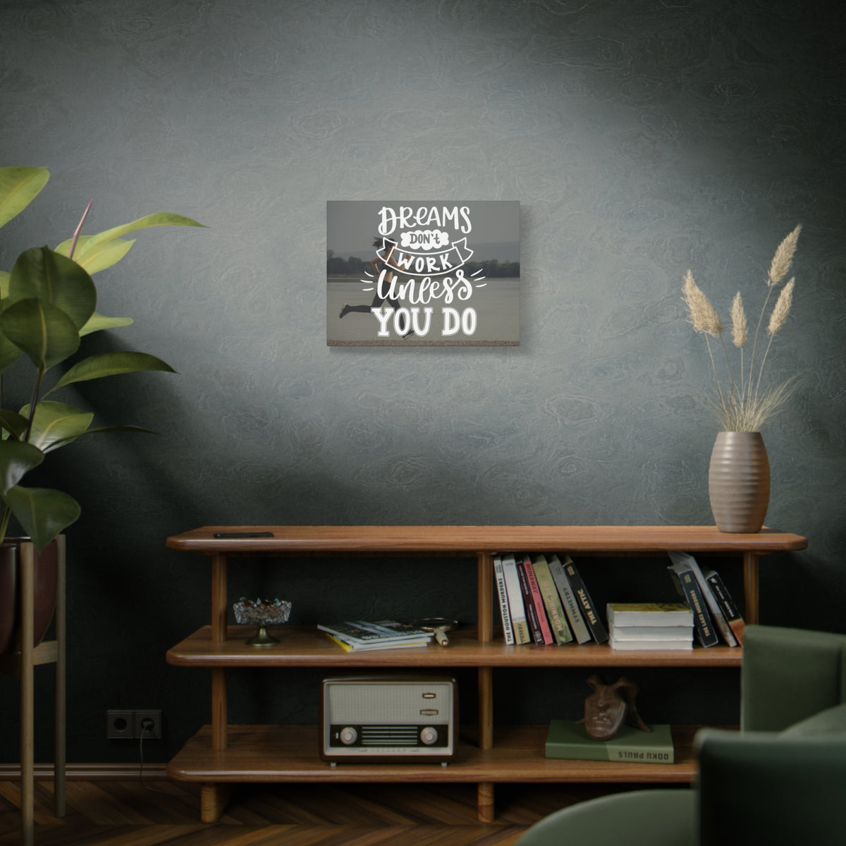 Inspirational Quote Canvas Dreams Wall Art Motivational Motto Inspiring Prints Artwork Decor Ready to Hang-Express Your Love Gifts