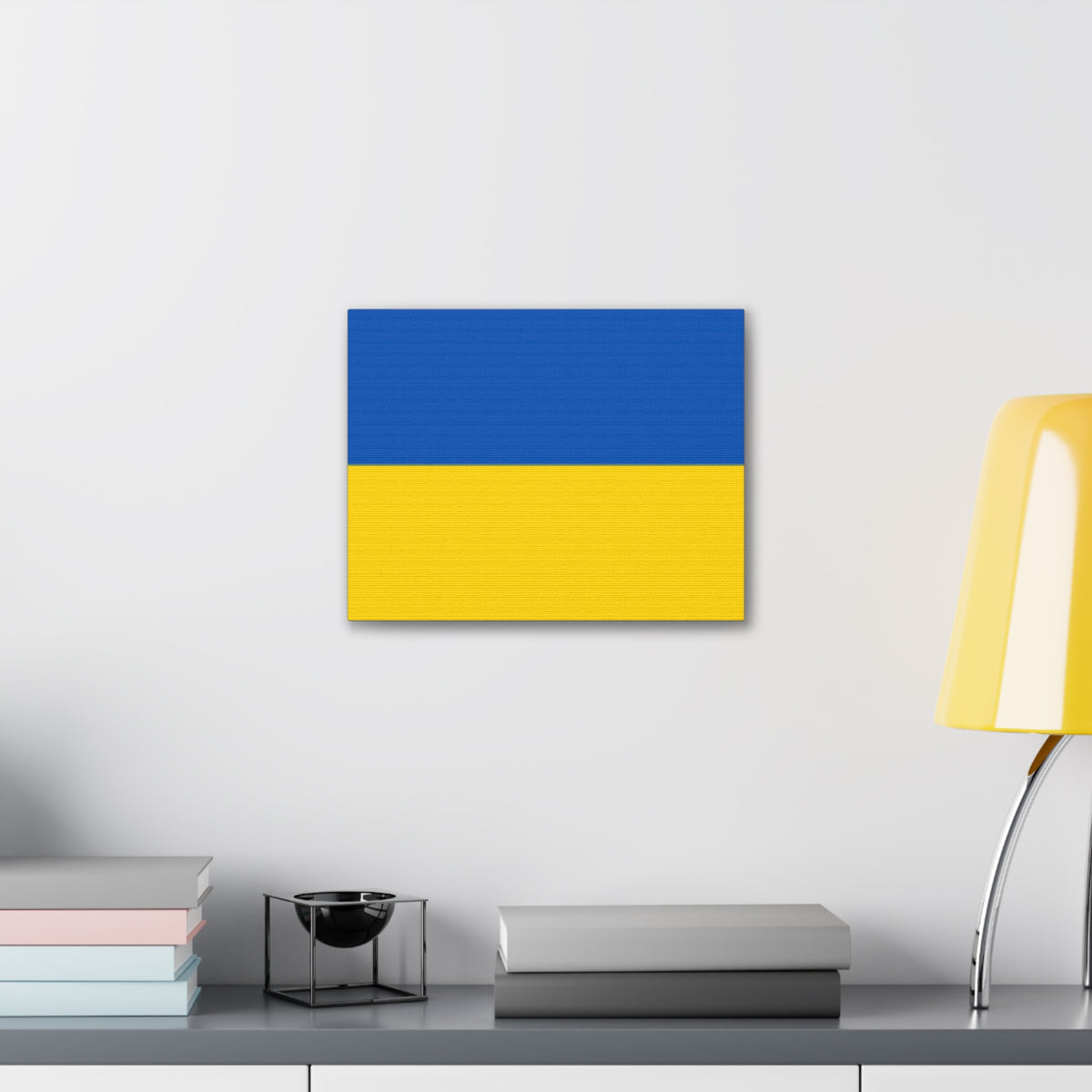 Ukraine Country Flag Canvas Vibrant Wall Art Unframed Home Decor-Express Your Love Gifts