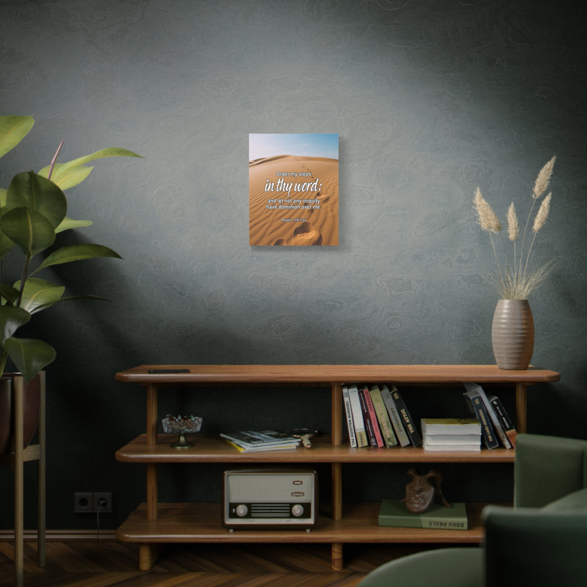 Scripture Walls Psalm 119:133 In Thy Word Bible Verse Canvas Christian Wall Art Ready to Hang Unframed-Express Your Love Gifts