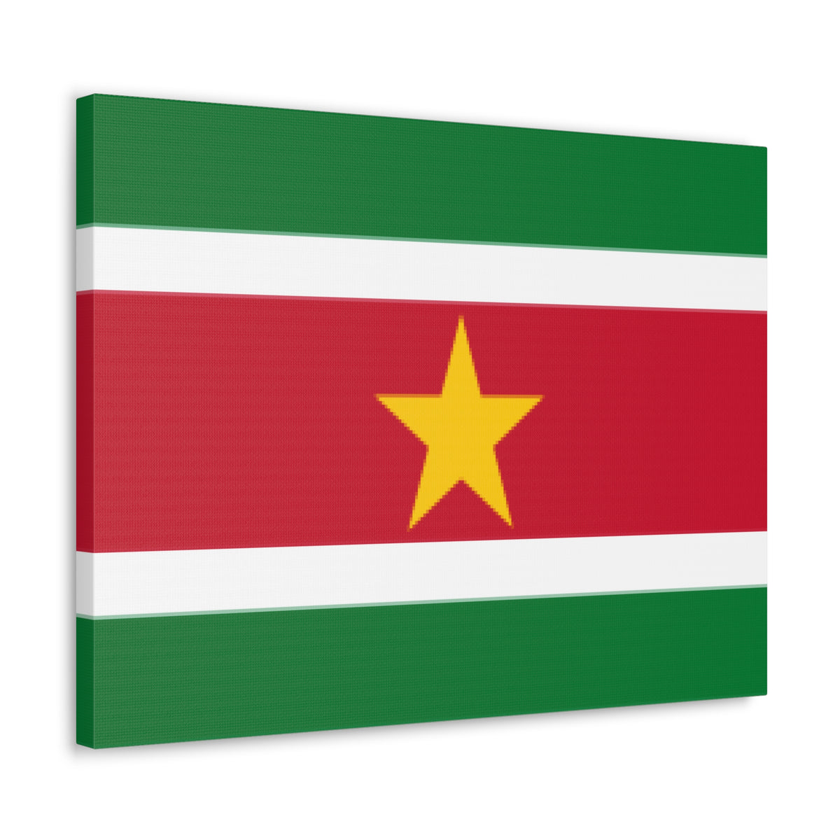 Suriname Country Flag Canvas Vibrant Wall Art Unframed Home Decor-Express Your Love Gifts