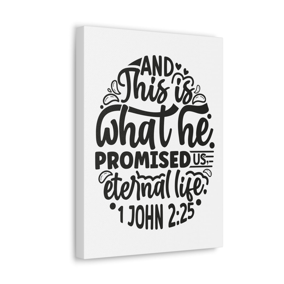Scripture Walls Joshua 24:15 Serve The Lord Bible Verse Canvas Christian Wall Art Ready to Hang Unframed-Express Your Love Gifts