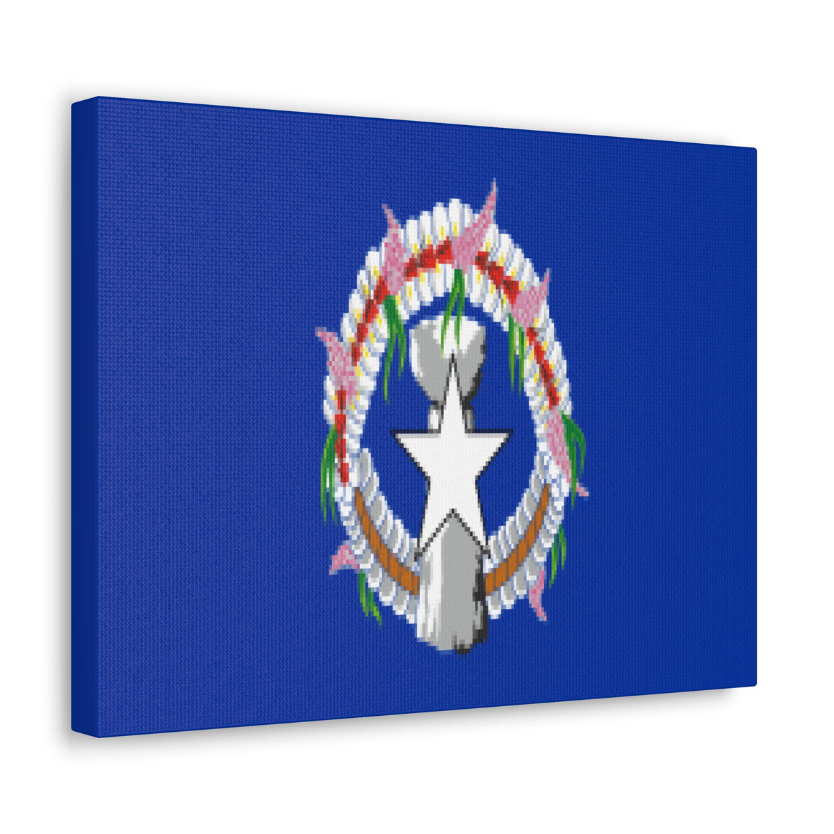 Northern Mariana Islands Country Flag Canvas Vibrant Wall Art Unframed Home Decor-Express Your Love Gifts