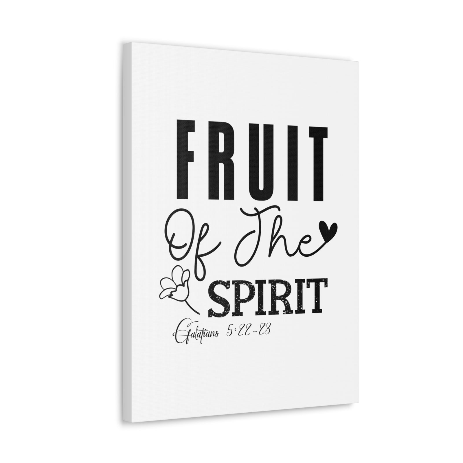 Scripture Walls Galatians 5:22-23 Fruit of the Spirit Bible Verse Canvas Christian Wall Art Ready to Hang Unframed-Express Your Love Gifts