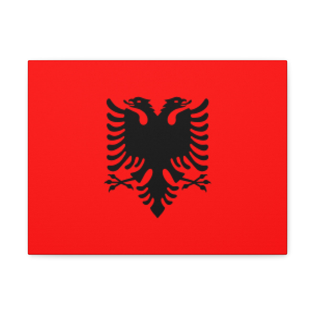 Albania Country Flag Canvas Vibrant Wall Art Unframed Home Decor-Express Your Love Gifts