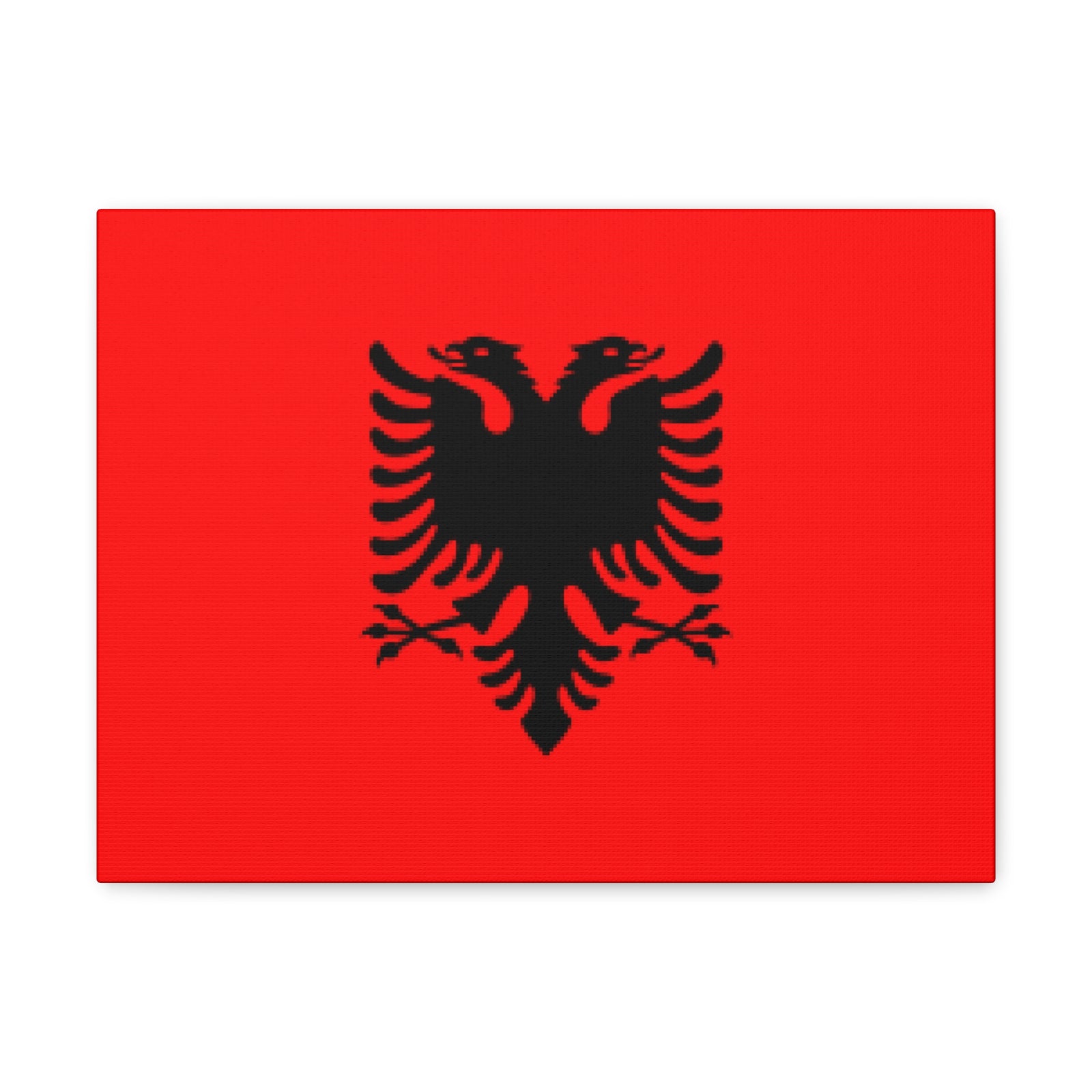 Albania Country Flag Canvas Vibrant Wall Art Unframed Home Decor-Express Your Love Gifts