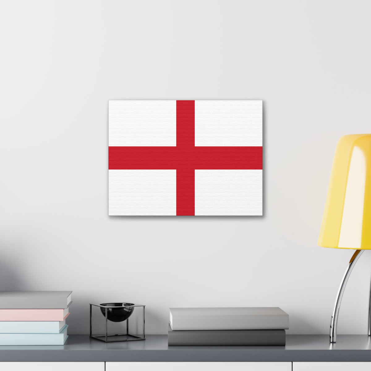 England Country Flag Canvas Vibrant Wall Art Unframed Home Decor-Express Your Love Gifts