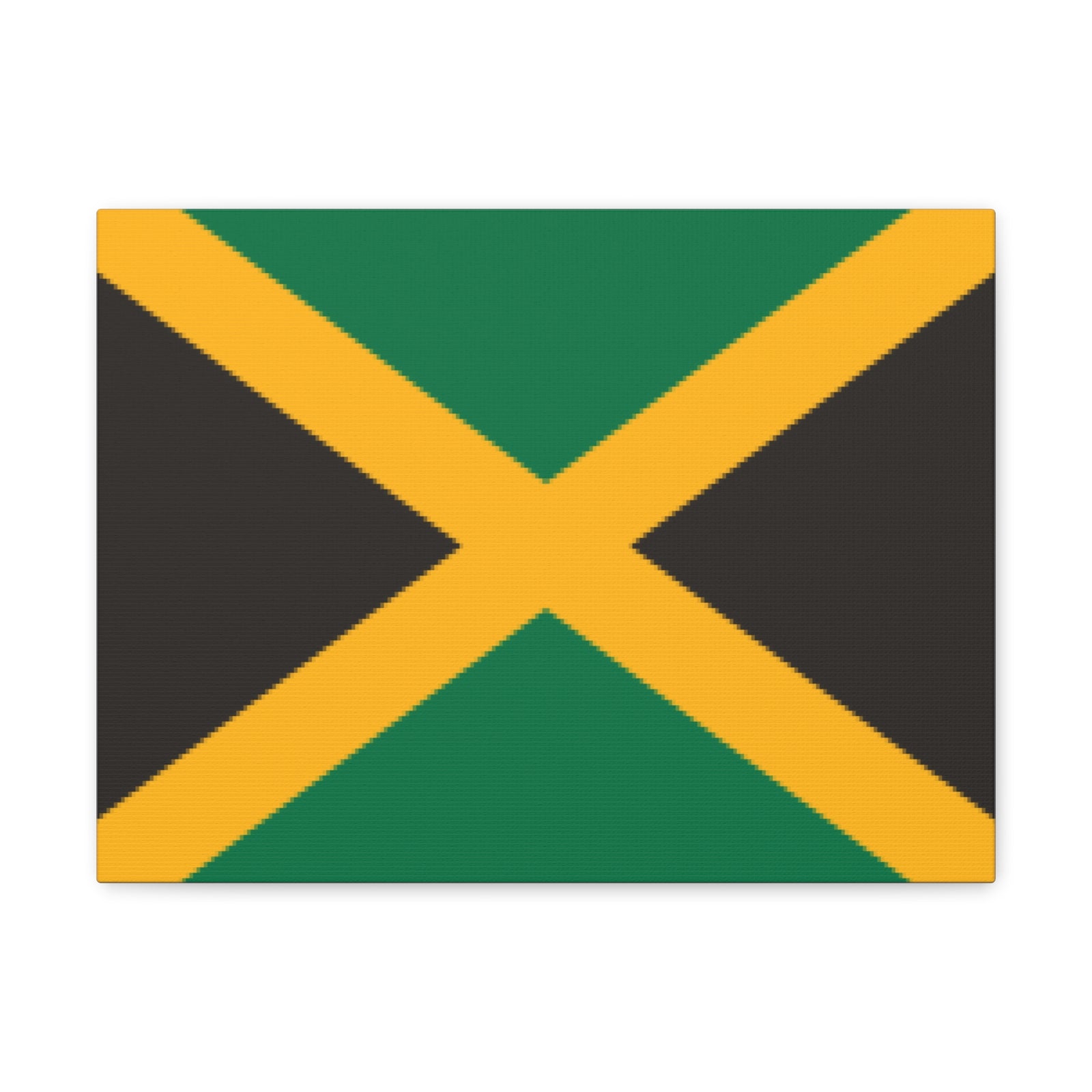 Jamaica Country Flag Canvas Vibrant Wall Art Unframed Home Decor-Express Your Love Gifts