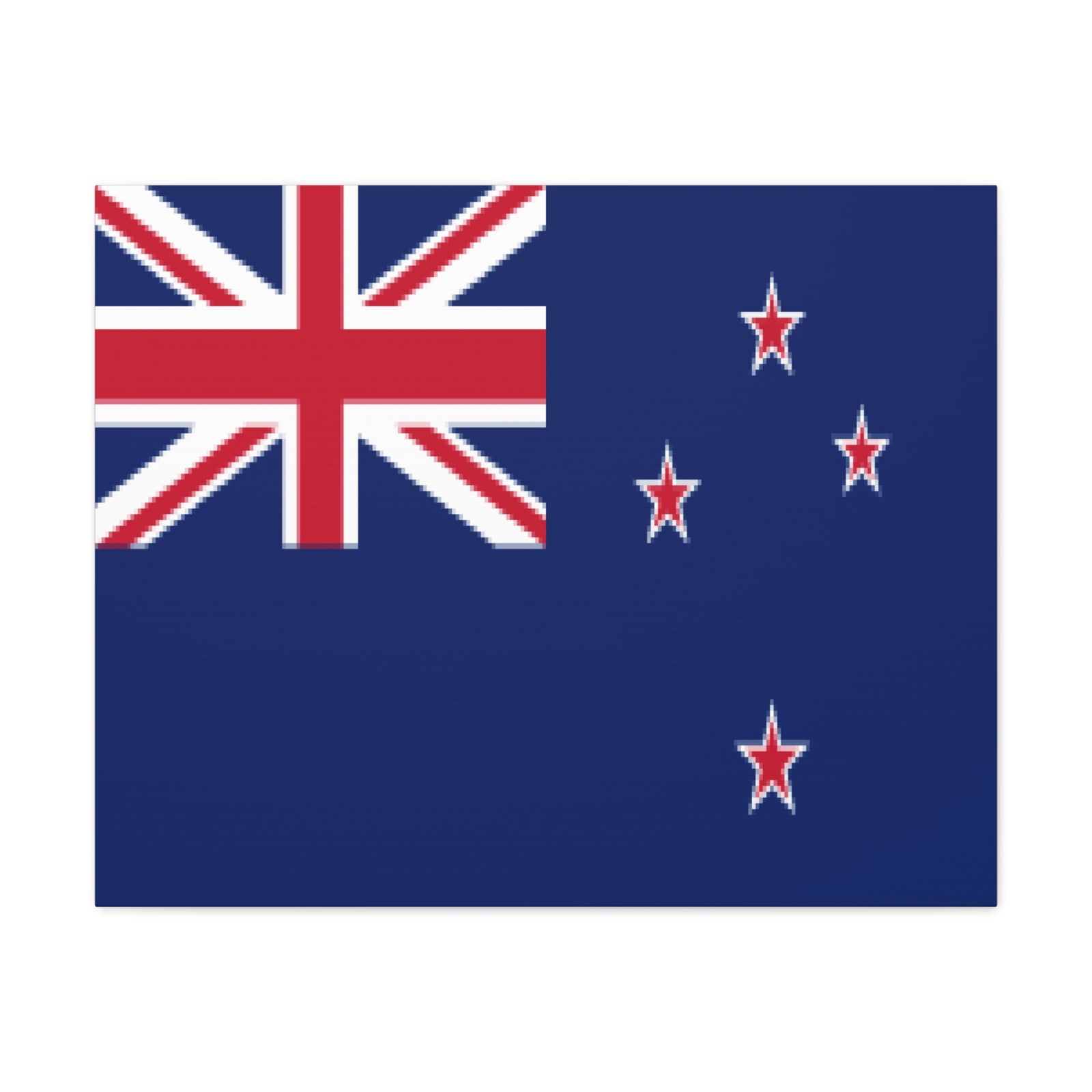 New Zealand Country Flag Canvas Vibrant Wall Art Unframed Home Decor-Express Your Love Gifts