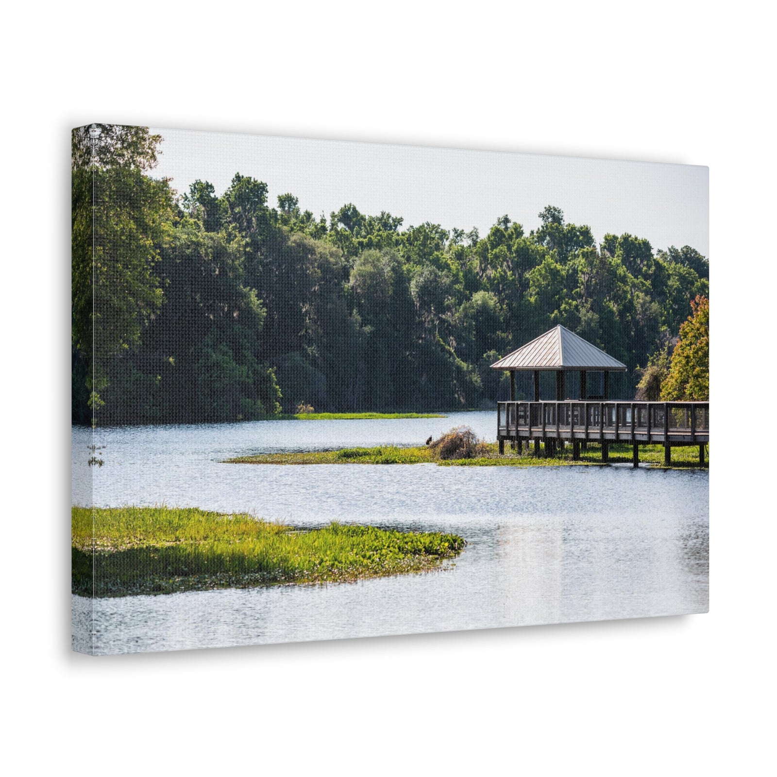 Prairie Lakes Park Canvas Wall Art for Home Decor Ready-to-Hang-Express Your Love Gifts