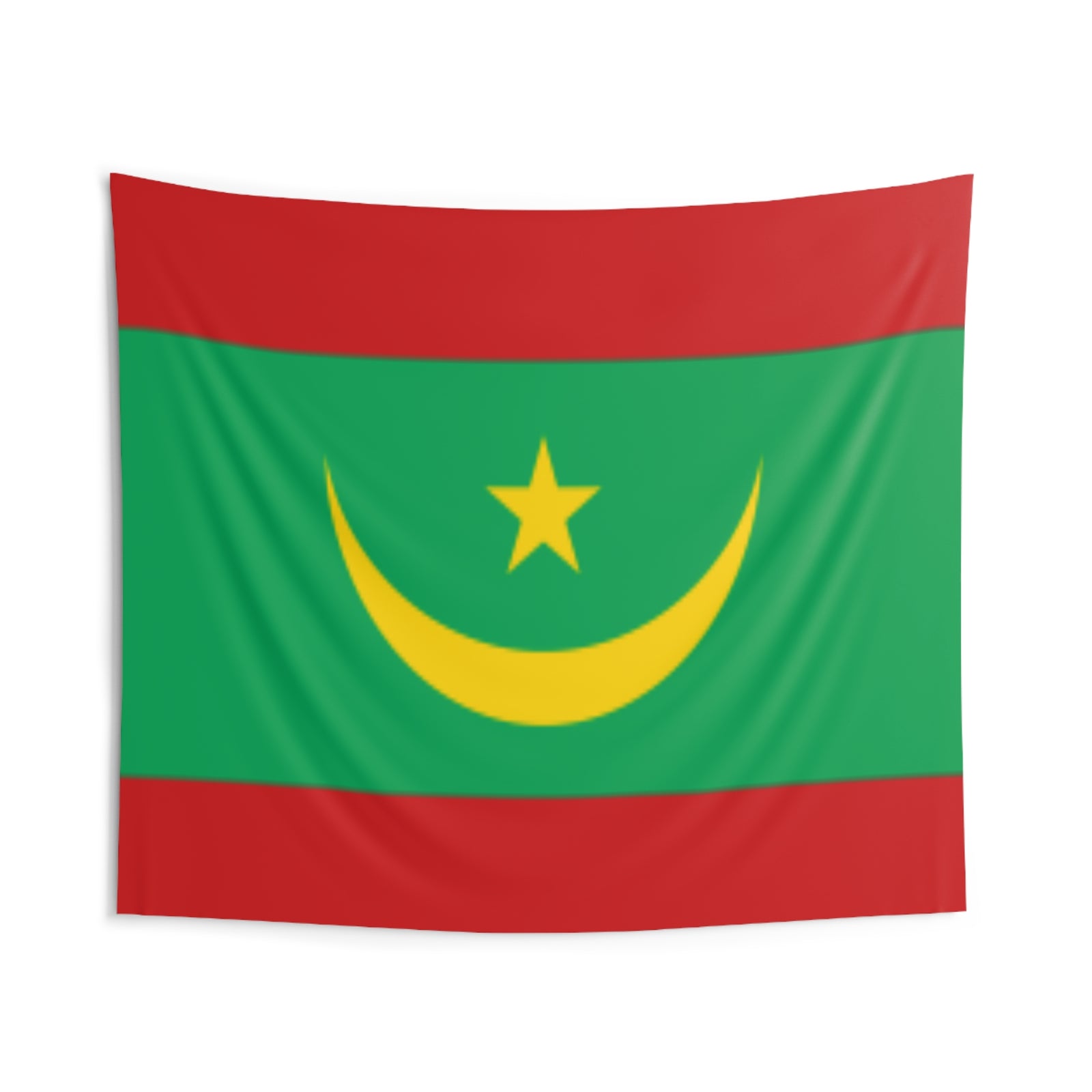 Mauritania Country Flag Wall Hanging Tapestry-Express Your Love Gifts