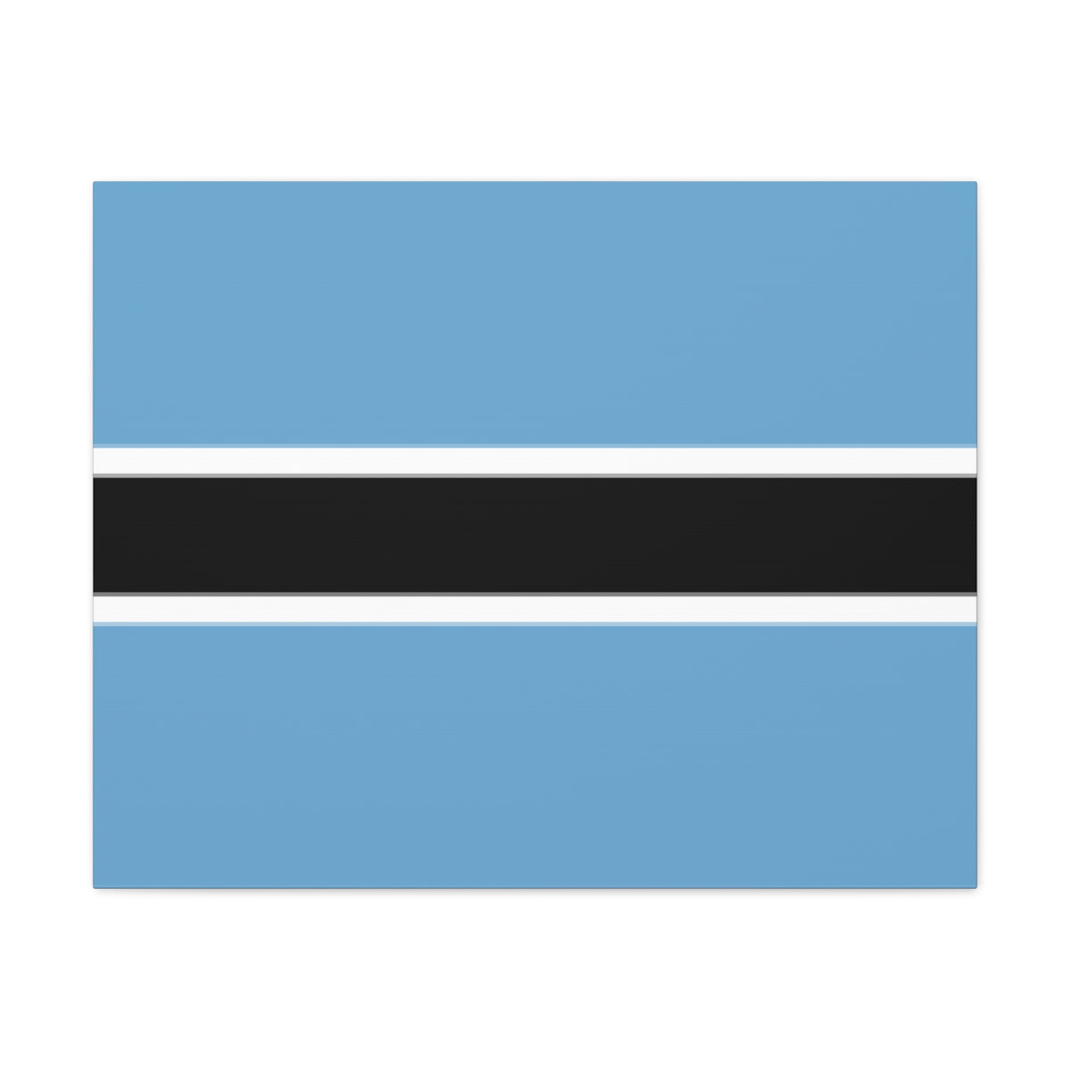 Botswana Country Flag Canvas Vibrant Wall Art Unframed Home Decor-Express Your Love Gifts