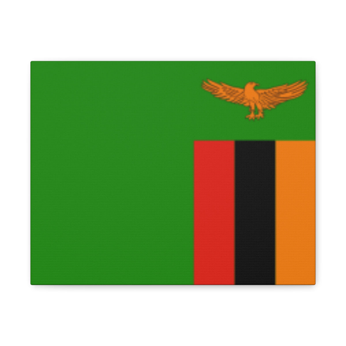 Zambia Country Flag Canvas Vibrant Wall Art Unframed Home Decor-Express Your Love Gifts