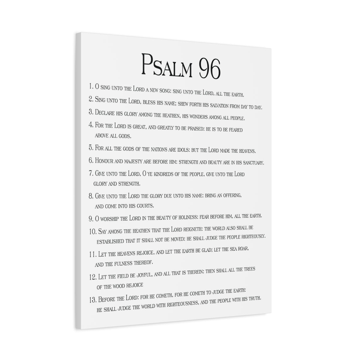 Scripture Walls Proclaiming His Glorious Wonders Psalm 96:7 Christian Wall Art Print Ready to Hang-Express Your Love Gifts