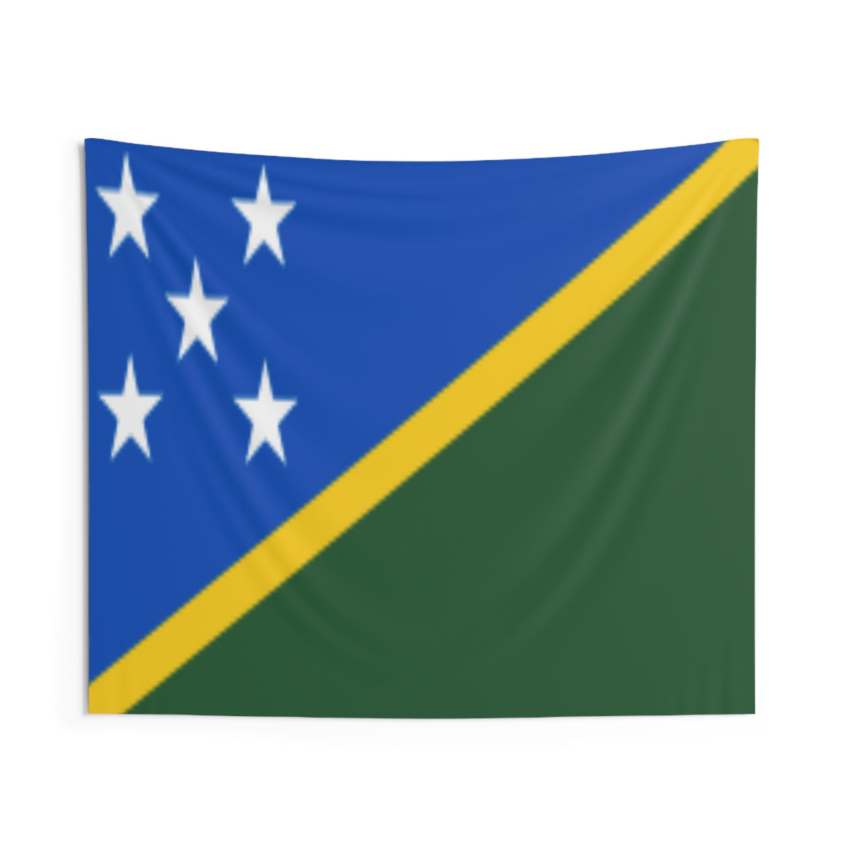 Solomon Islands Country Flag Wall Hanging Tapestry-Express Your Love Gifts