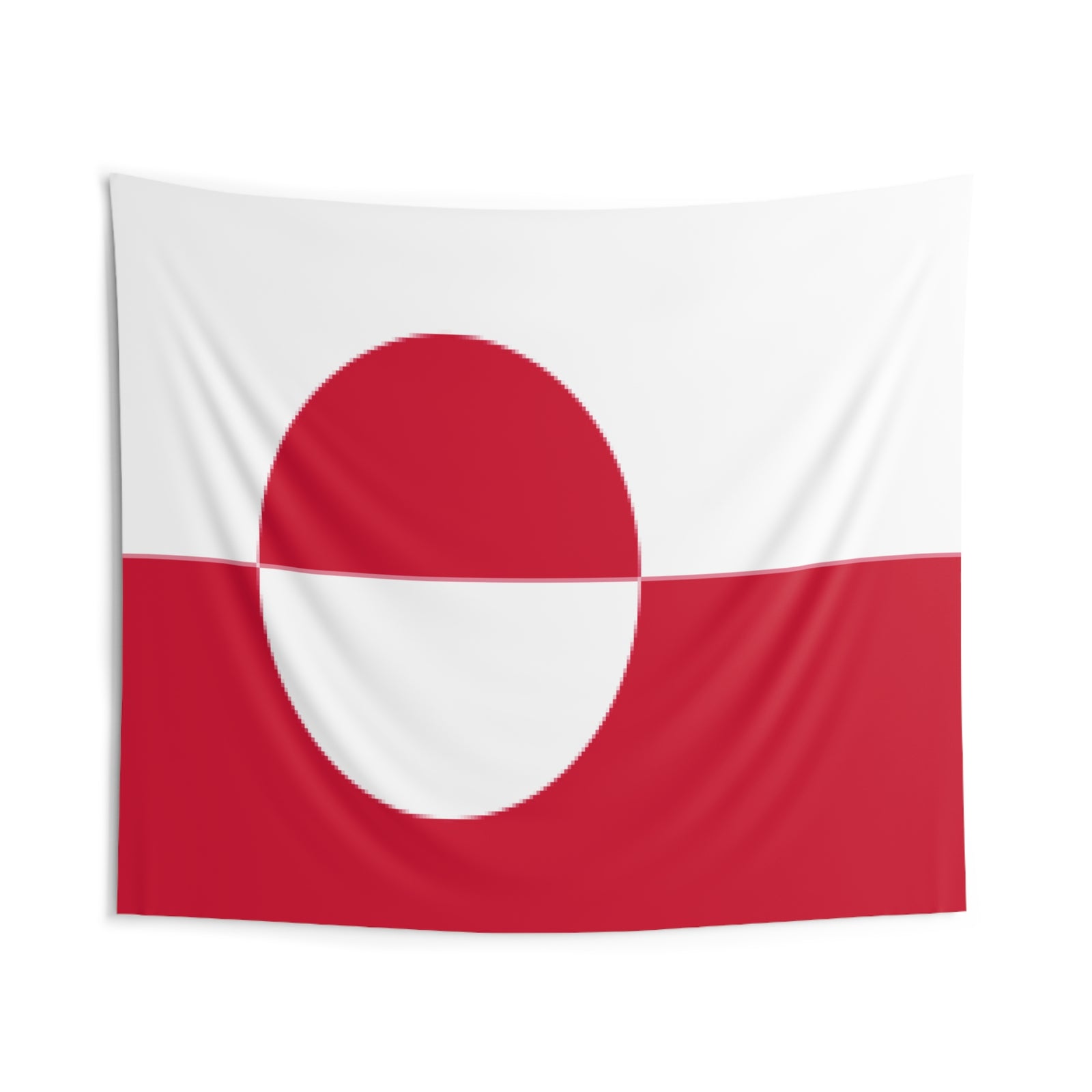 Greenland Country Flag Wall Hanging Tapestry-Express Your Love Gifts