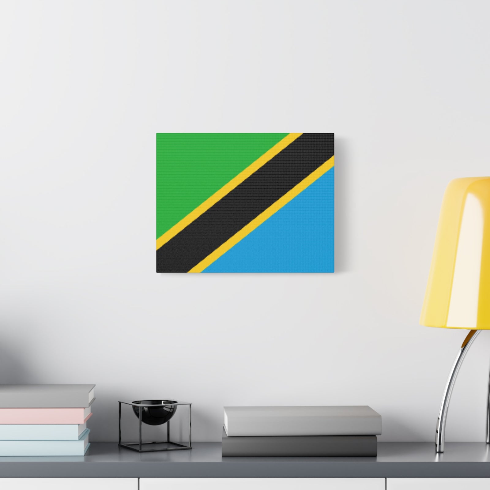 Tanzania Country Flag Canvas Vibrant Wall Art Unframed Home Decor-Express Your Love Gifts