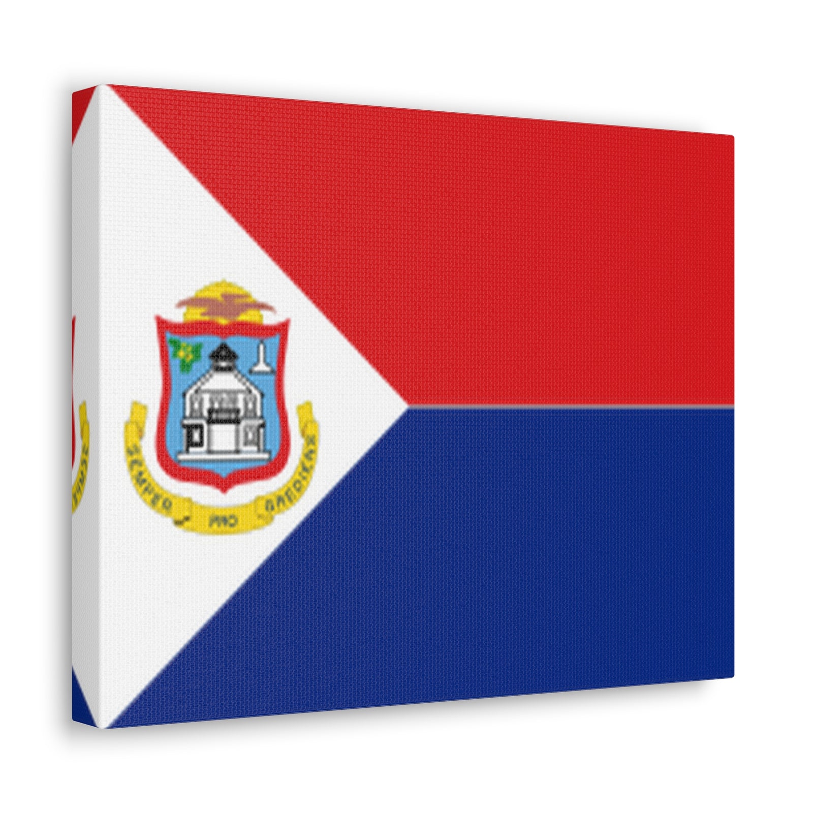 Sint Maarten Country Flag Canvas Vibrant Wall Art Unframed Home Decor-Express Your Love Gifts