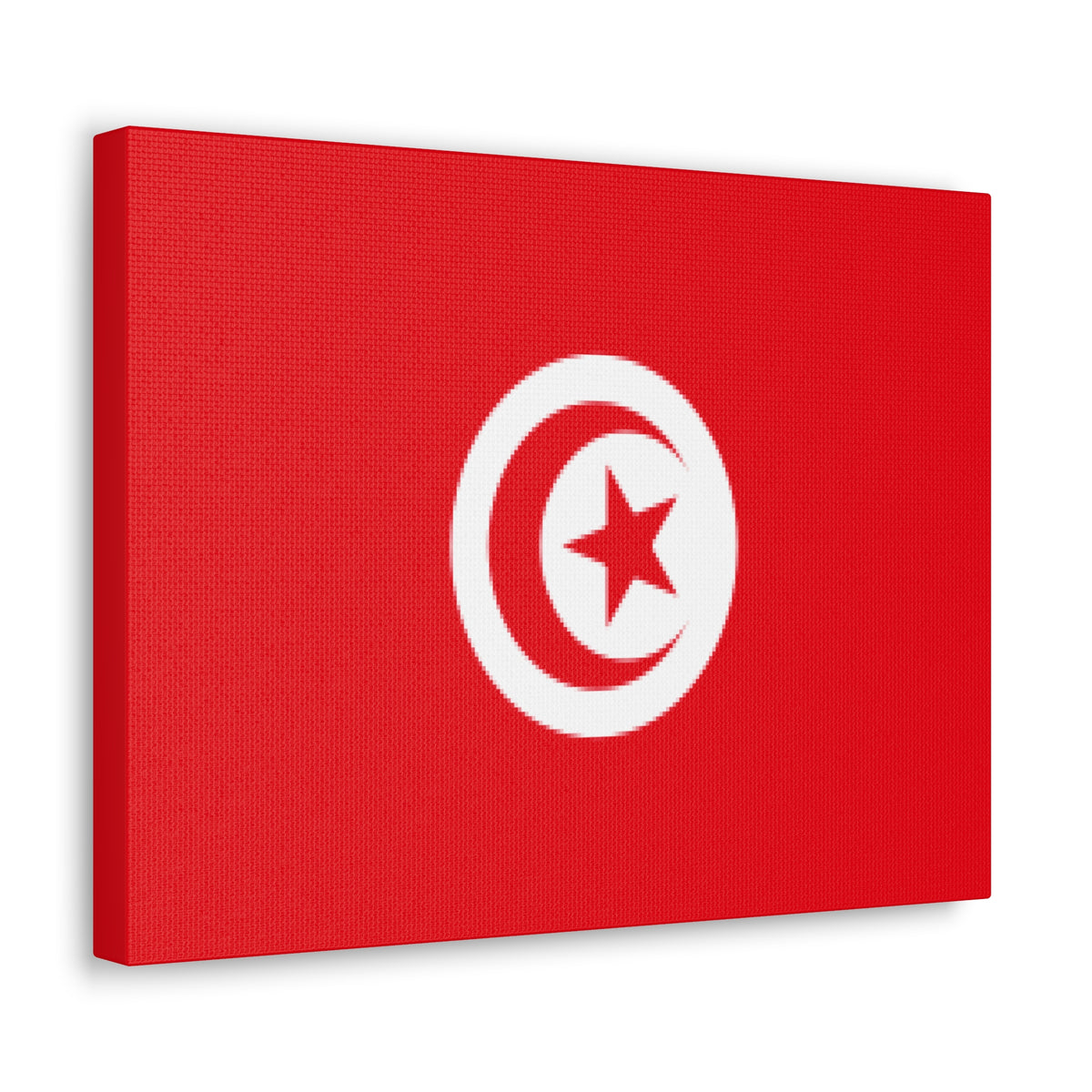 Tunisia Country Flag Canvas Vibrant Wall Art Unframed Home Decor-Express Your Love Gifts