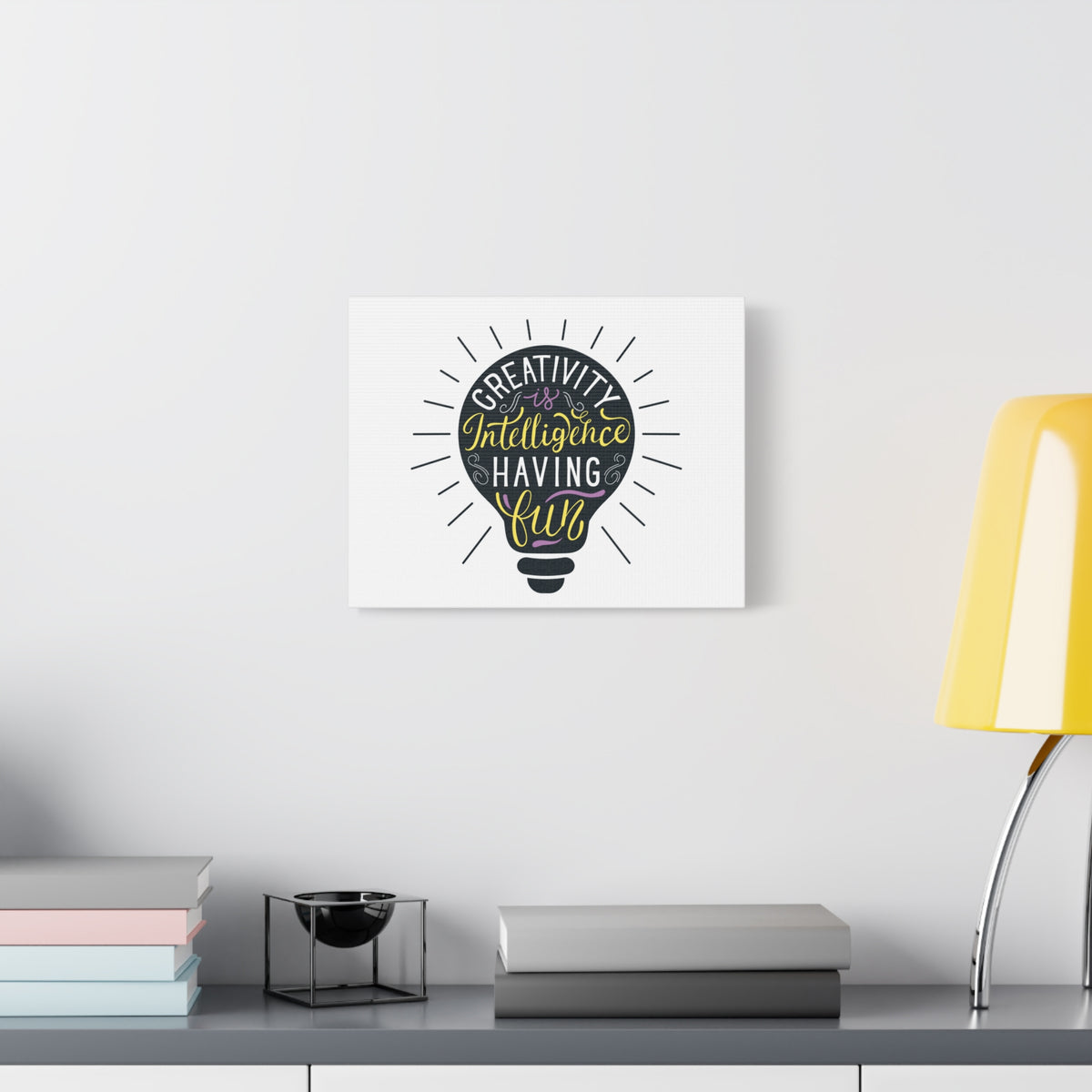 Inspirational Quote Canvas Creativity Wall Art Motivational Motto Inspiring Prints Artwork Decor Ready to Hang-Express Your Love Gifts