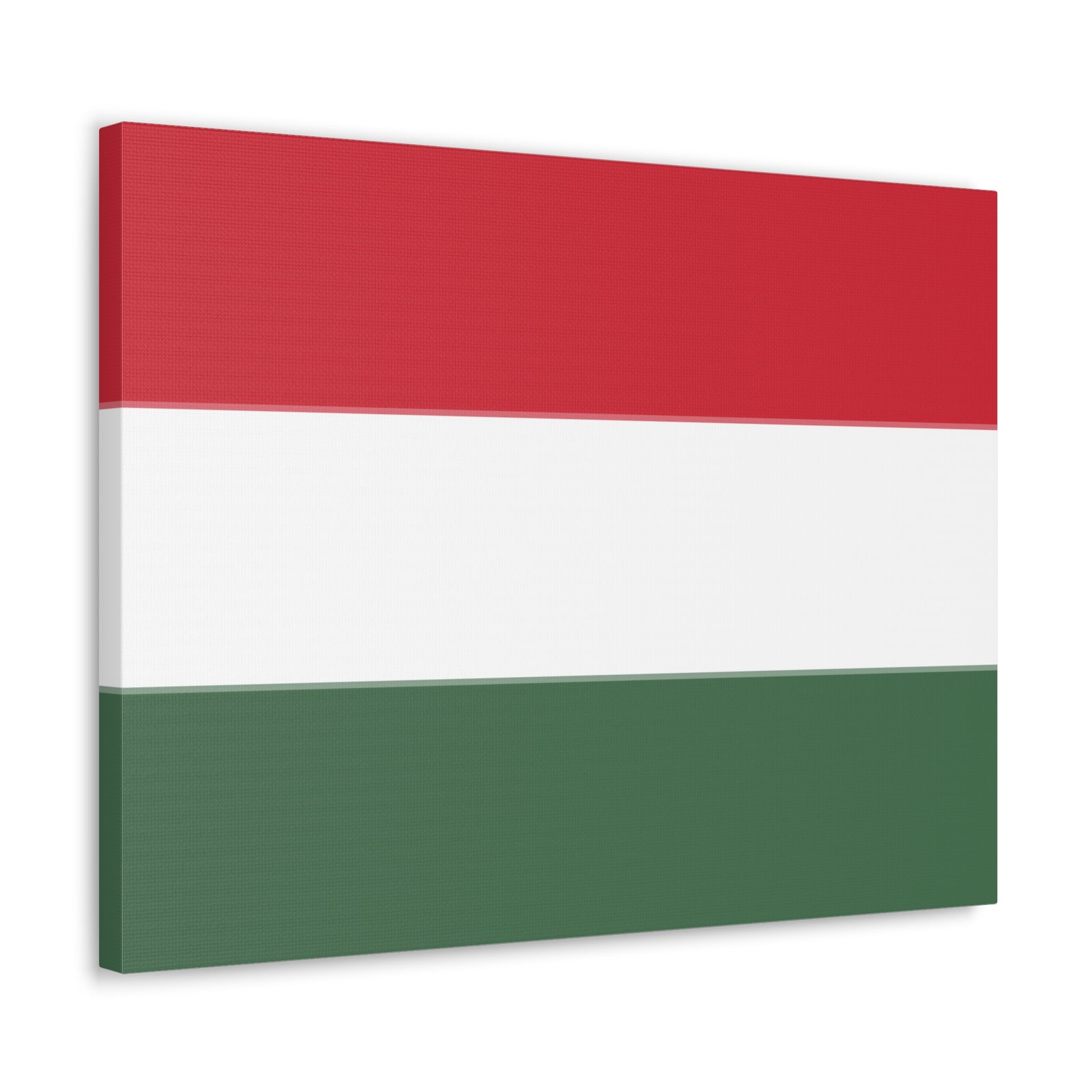 Hungary Country Flag Canvas Vibrant Wall Art Unframed Home Decor-Express Your Love Gifts