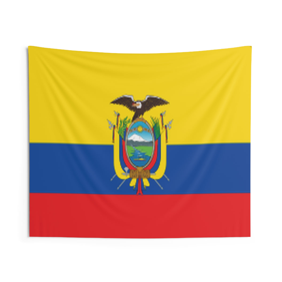 Ecuador Country Flag Wall Hanging Tapestry-Express Your Love Gifts
