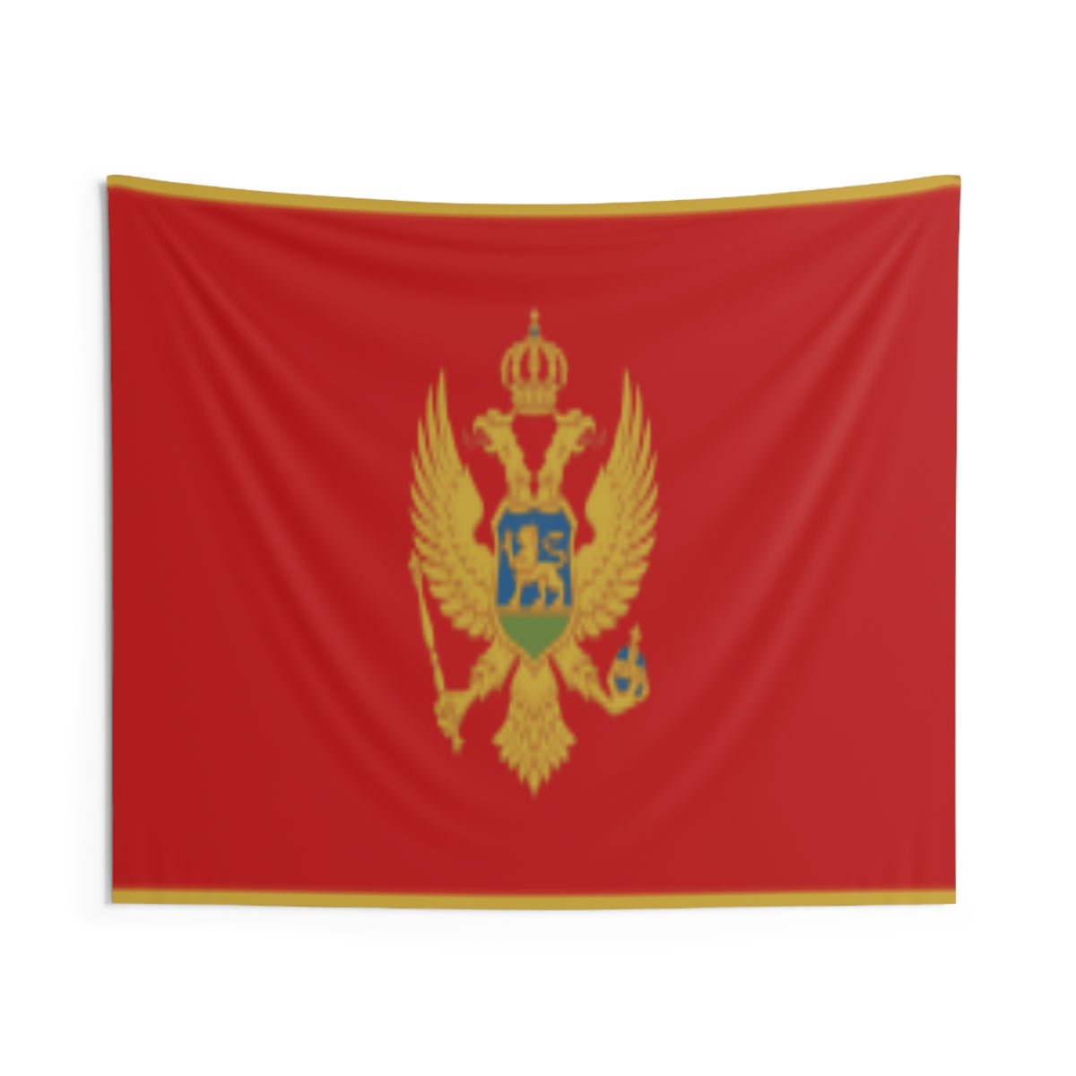 Montenegro Country Flag Wall Hanging Tapestry-Express Your Love Gifts