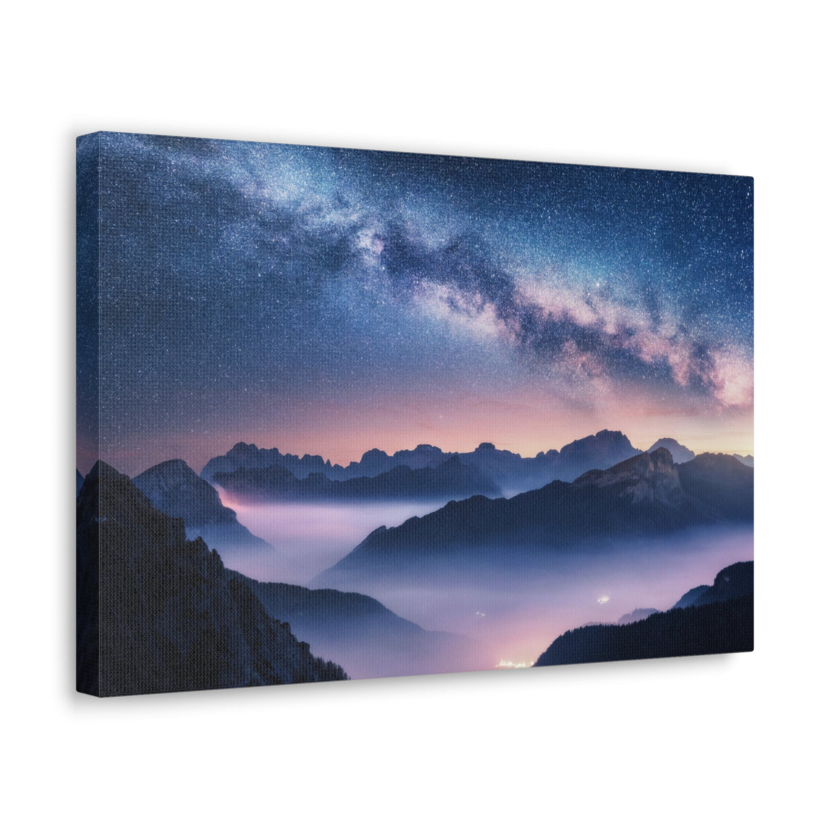 Nature Wilderness Night Sky Photography Canvas Wall Art for Home Decor Ready-to-Hang-Express Your Love Gifts