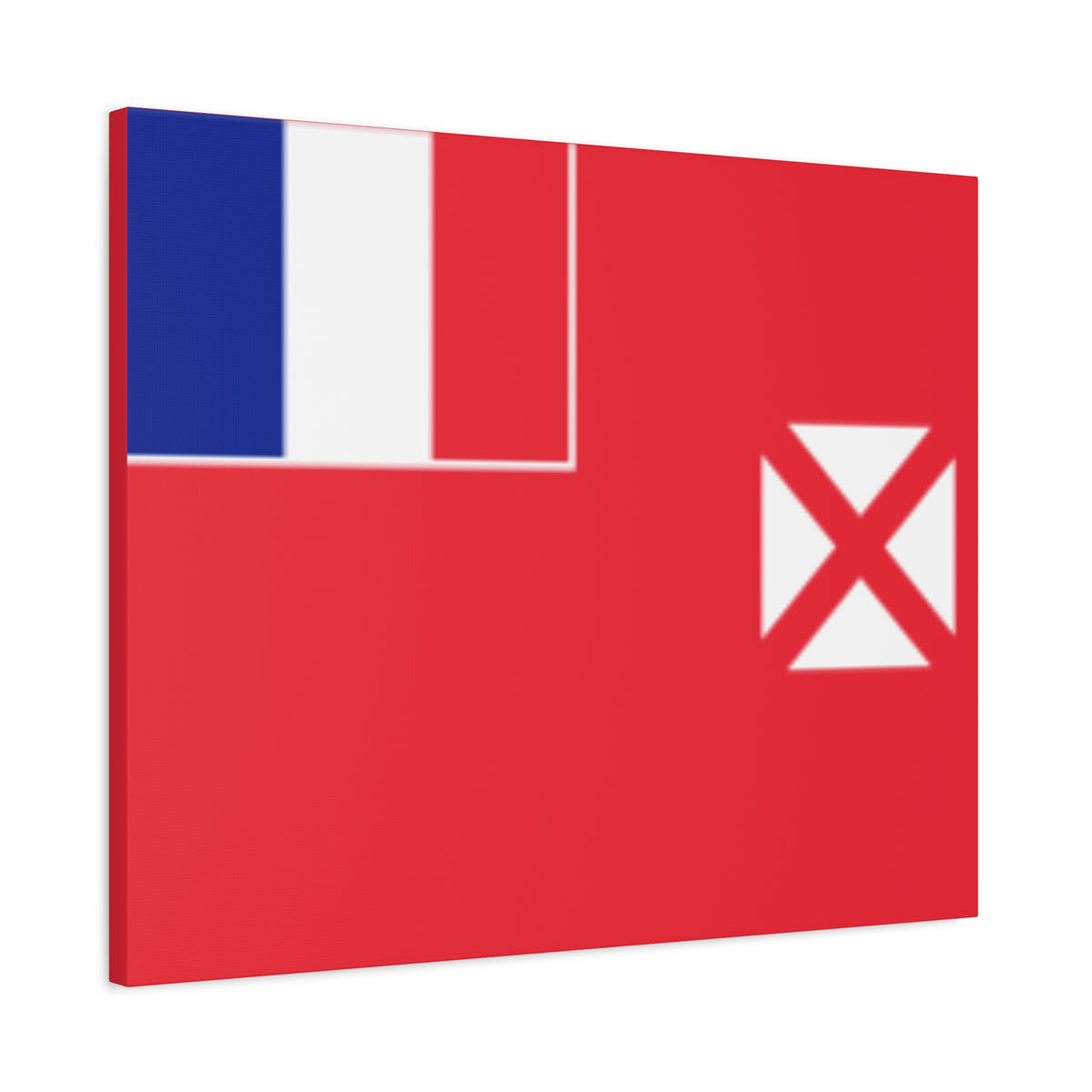 Wallis and Futuna Country Flag Canvas Vibrant Wall Art Unframed Home Decor-Express Your Love Gifts