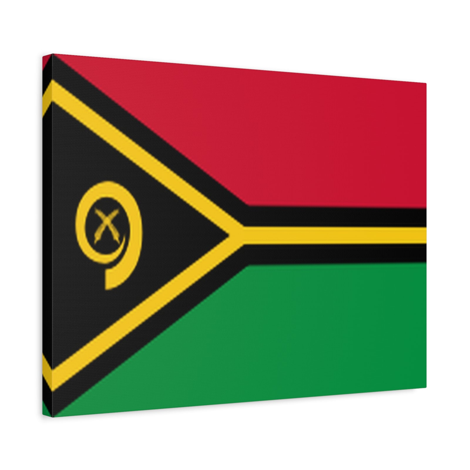 Vanuatu Country Flag Canvas Vibrant Wall Art Unframed Home Decor-Express Your Love Gifts