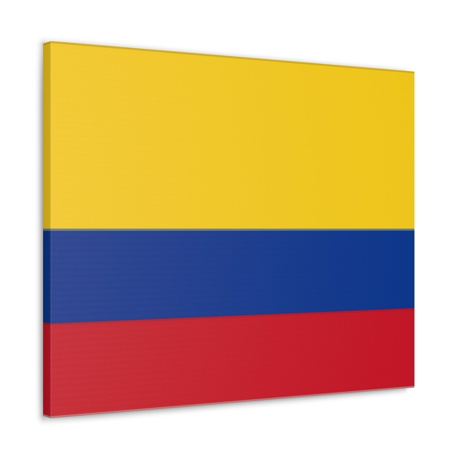 Colombia Country Flag Canvas Vibrant Wall Art Unframed Home Decor-Express Your Love Gifts