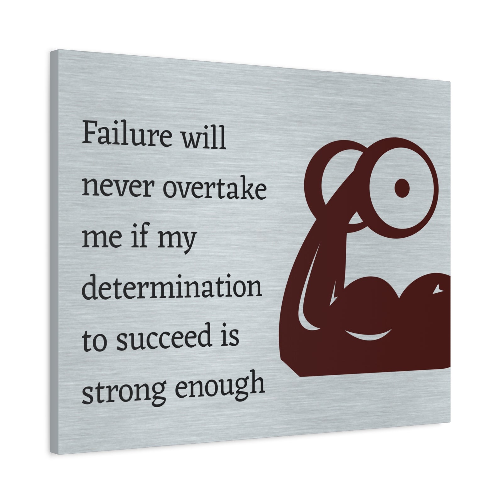 Inspirational Wall Art Determination To Succeed Motivation Wall Decor for Home Office Gym Inspiring Success Quote Print Ready to Hang-Express Your Love Gifts