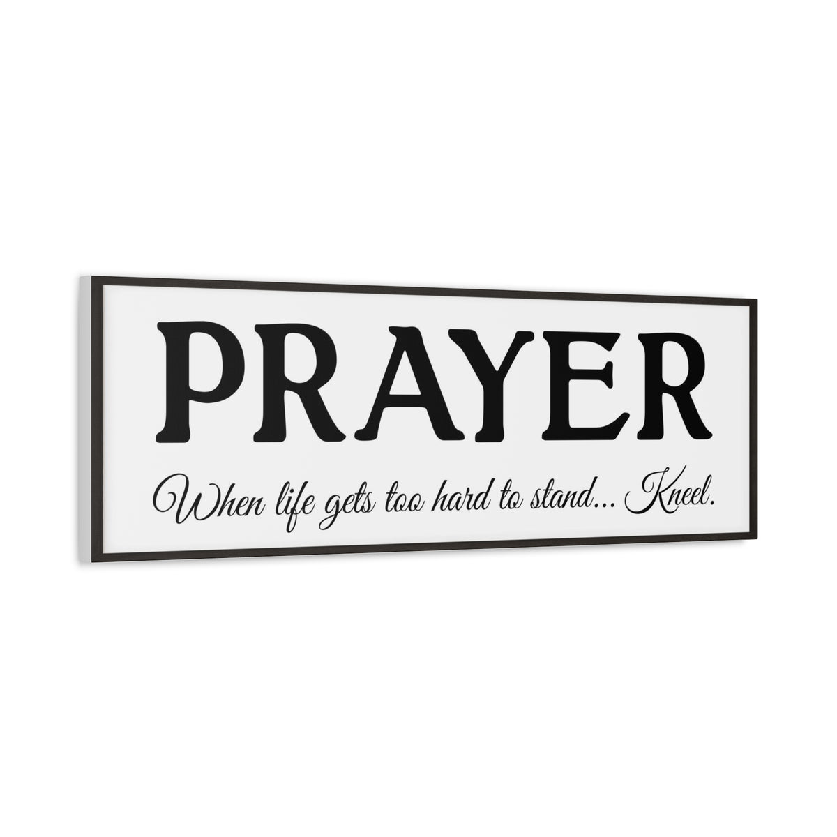 Scripture Walls Prayer White Bible Verse Canvas Christian Wall Art Ready to Hang Unframed-Express Your Love Gifts