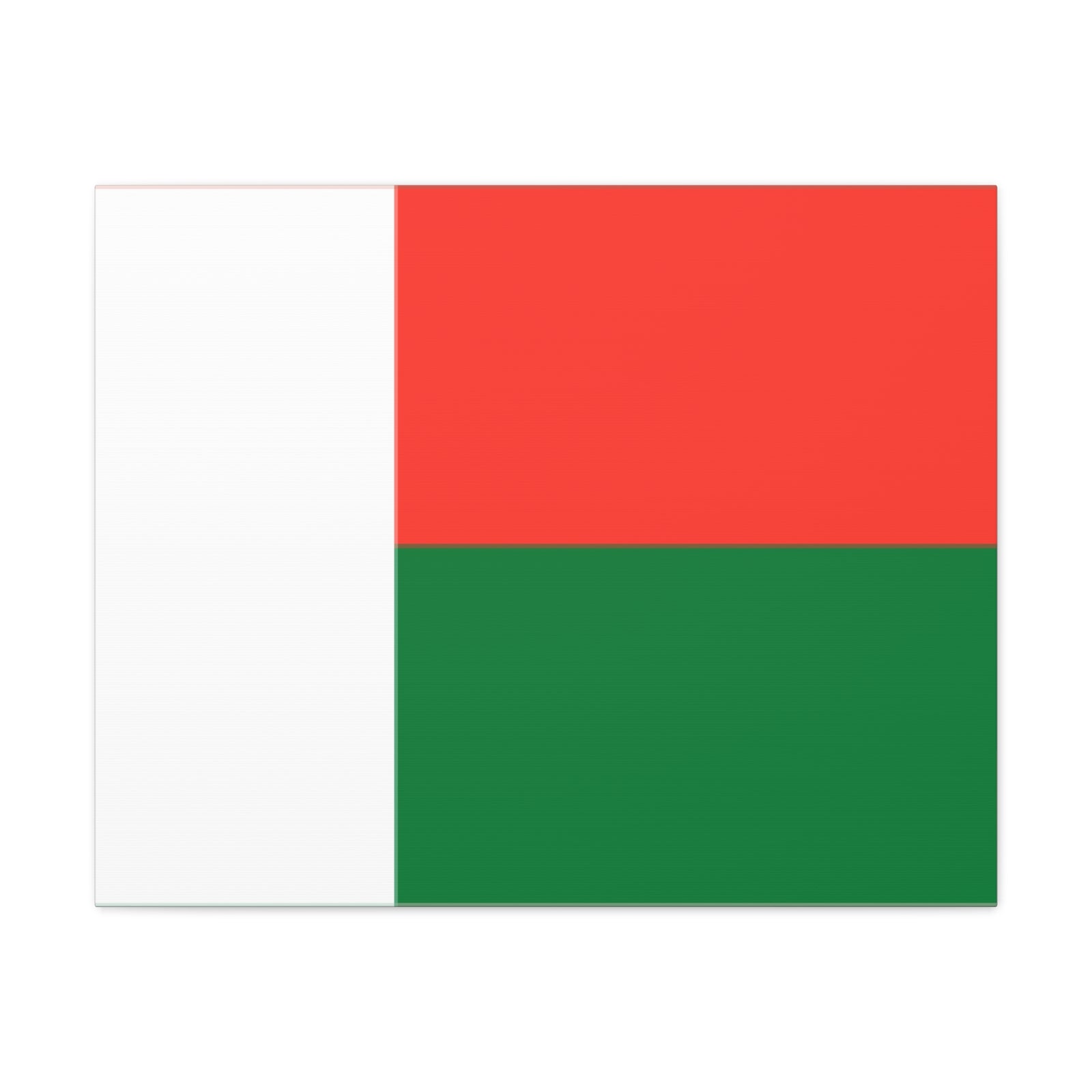 Madagascar Country Flag Canvas Vibrant Wall Art Unframed Home Decor-Express Your Love Gifts