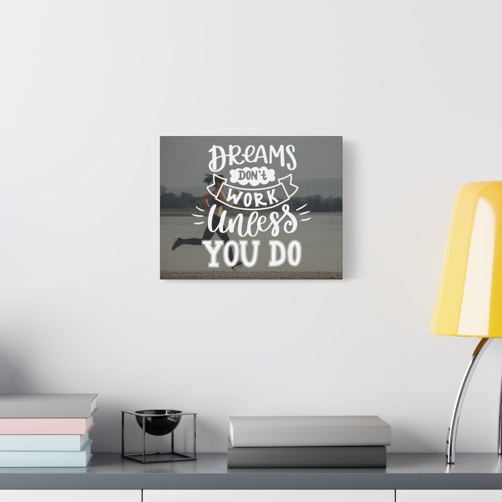 Inspirational Quote Canvas Dreams Wall Art Motivational Motto Inspiring Prints Artwork Decor Ready to Hang-Express Your Love Gifts