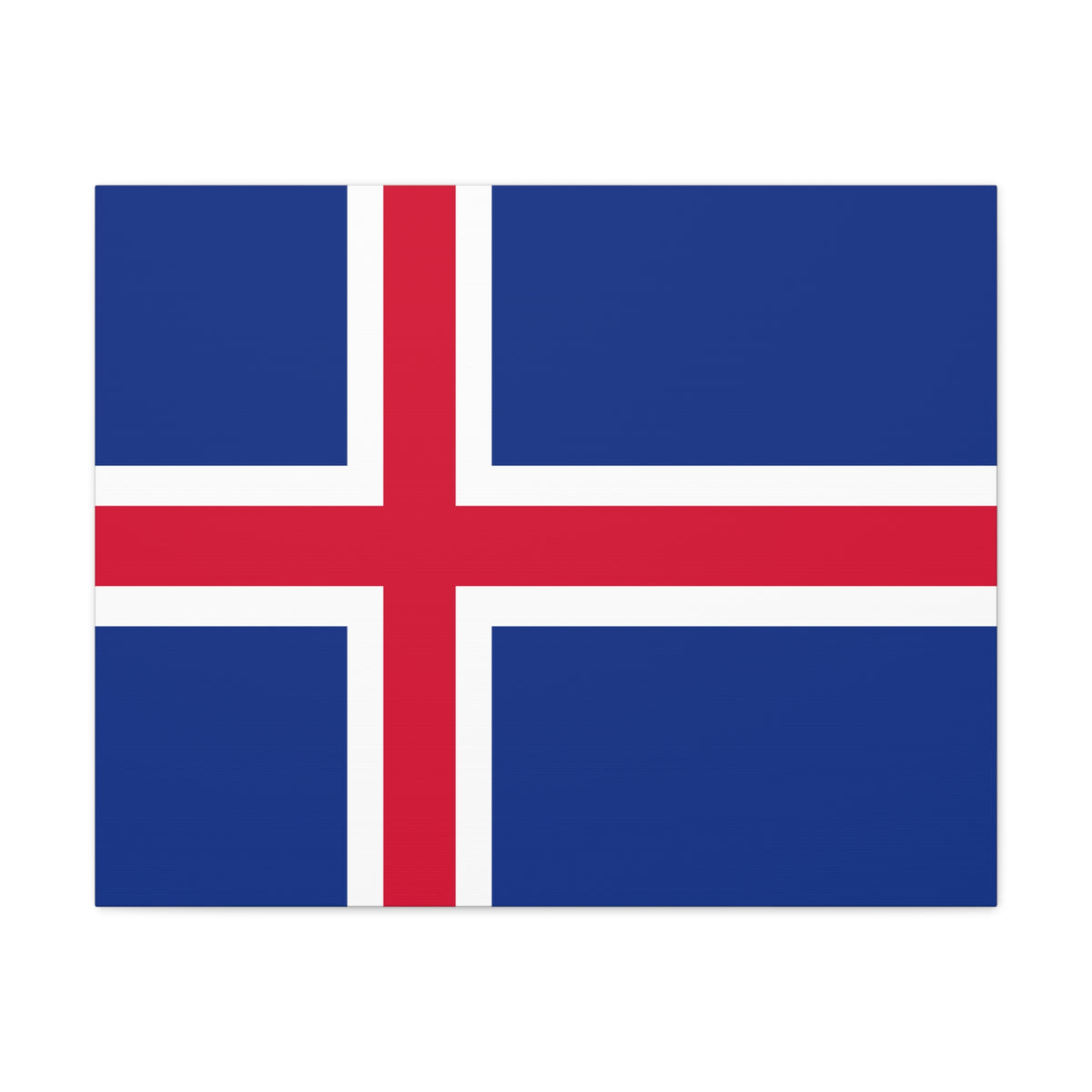 Iceland Country Flag Canvas Vibrant Wall Art Unframed Home Decor-Express Your Love Gifts