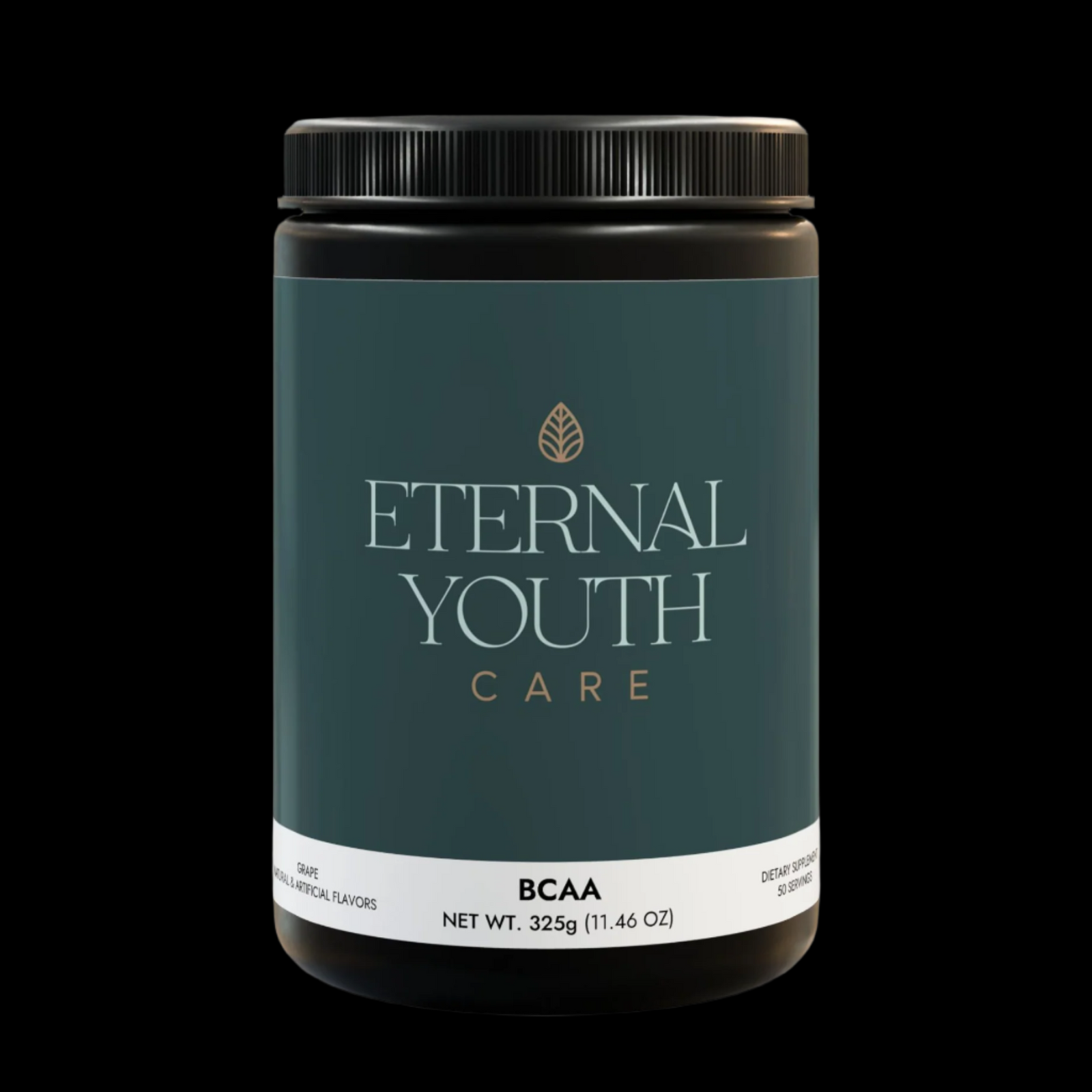 Eternal Youth Care BCAA Supplement – Grape Flavor Performance & Recovery Support Non-GMO, Corn-Free (325g 50 Servings)-Express Your Love Gifts