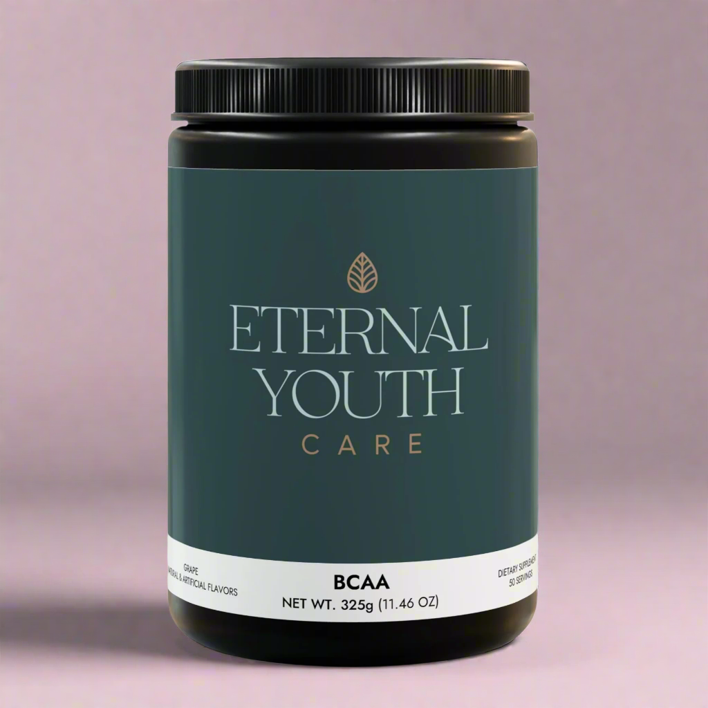 Eternal Youth Care BCAA Supplement – Grape Flavor Muscle Recovery & Performance 325g (50 Servings)-Express Your Love Gifts