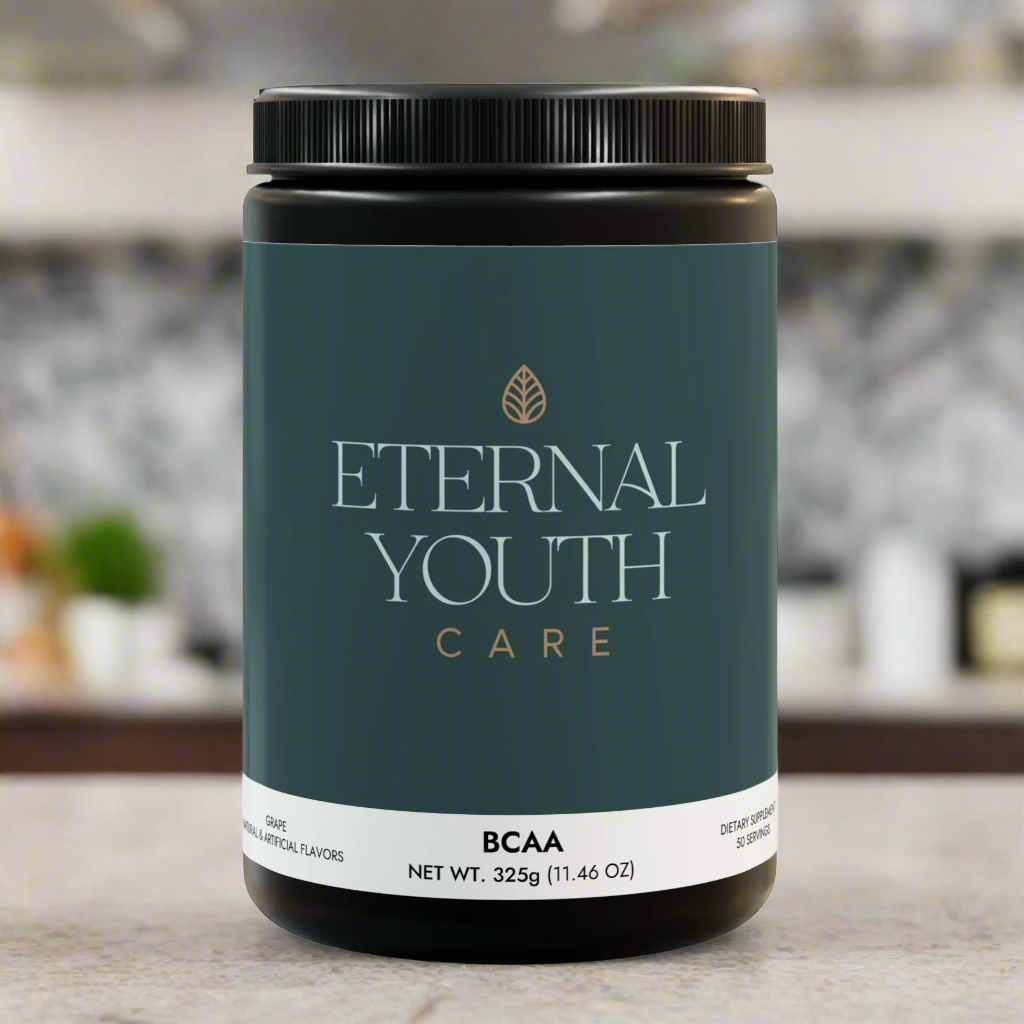 Eternal Youth Care BCAA Supplement – Grape Flavor Muscle Recovery & Performance 325g (50 Servings)-Express Your Love Gifts