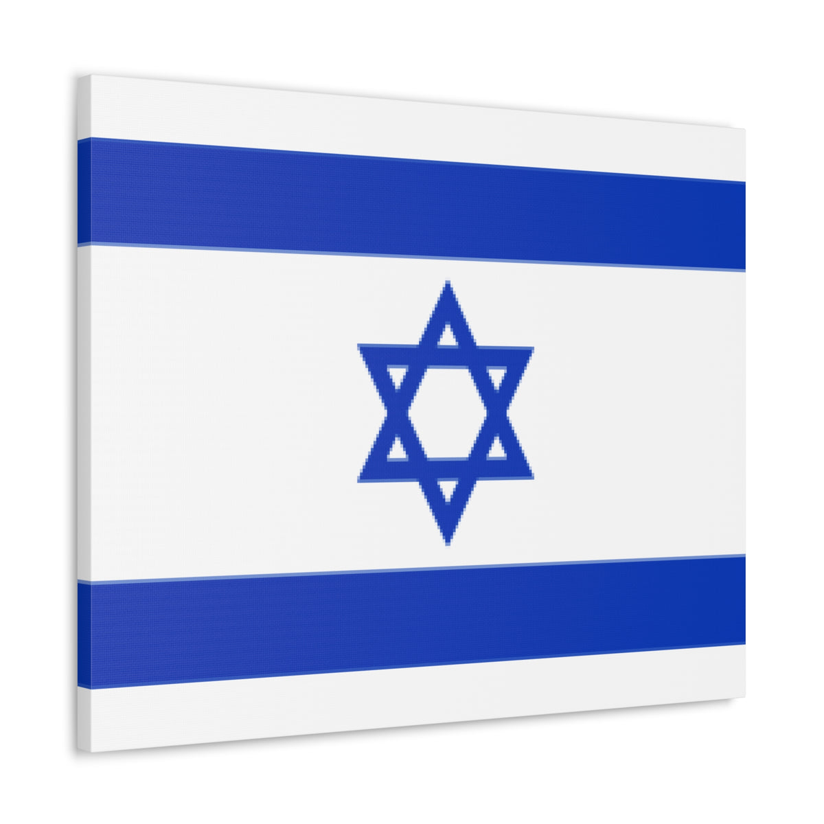 Israel Country Flag Canvas Vibrant Wall Art Unframed Home Decor-Express Your Love Gifts