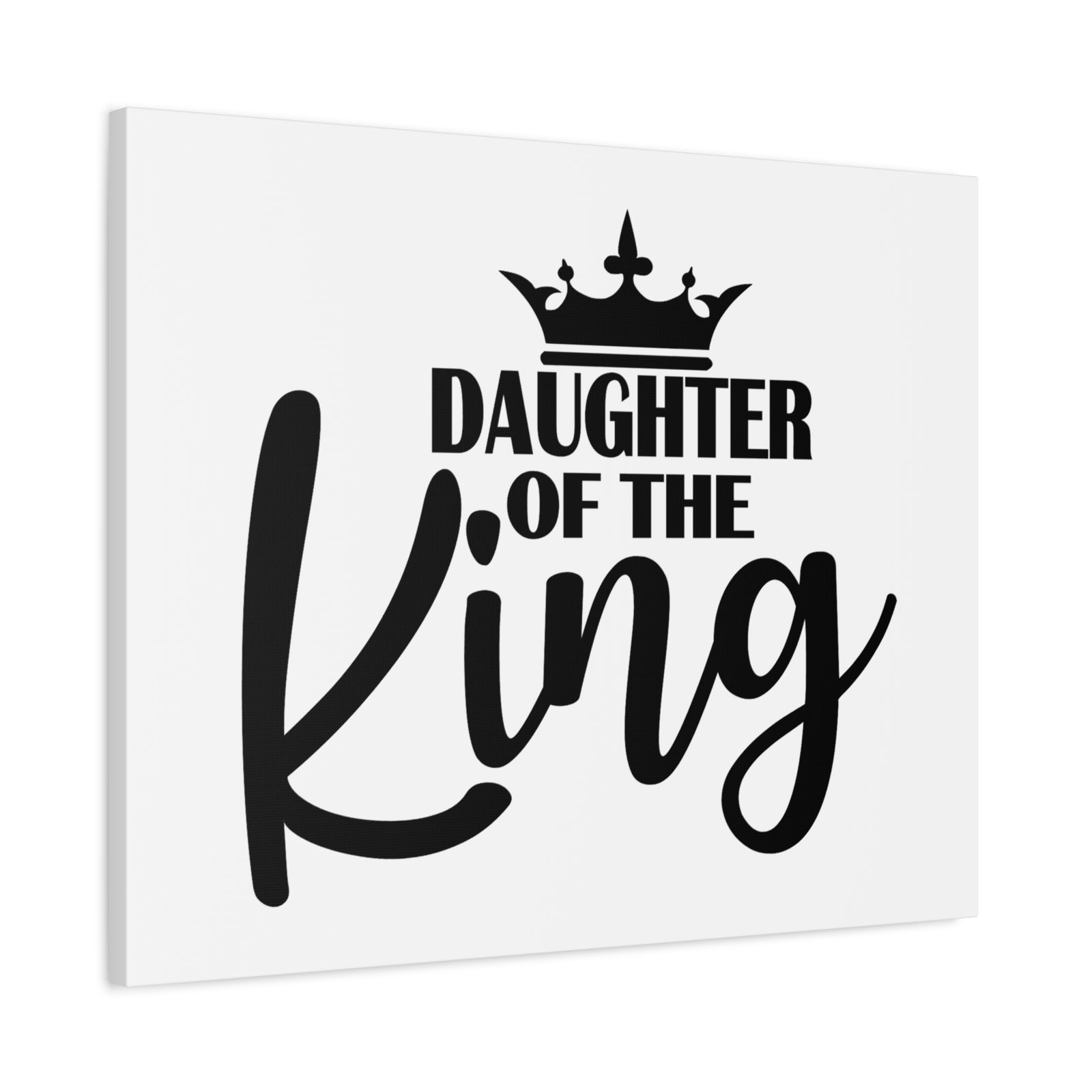 Scripture Walls Daughter Of The King Psalm 144:12 Christian Wall Art Print Ready to Hang-Express Your Love Gifts