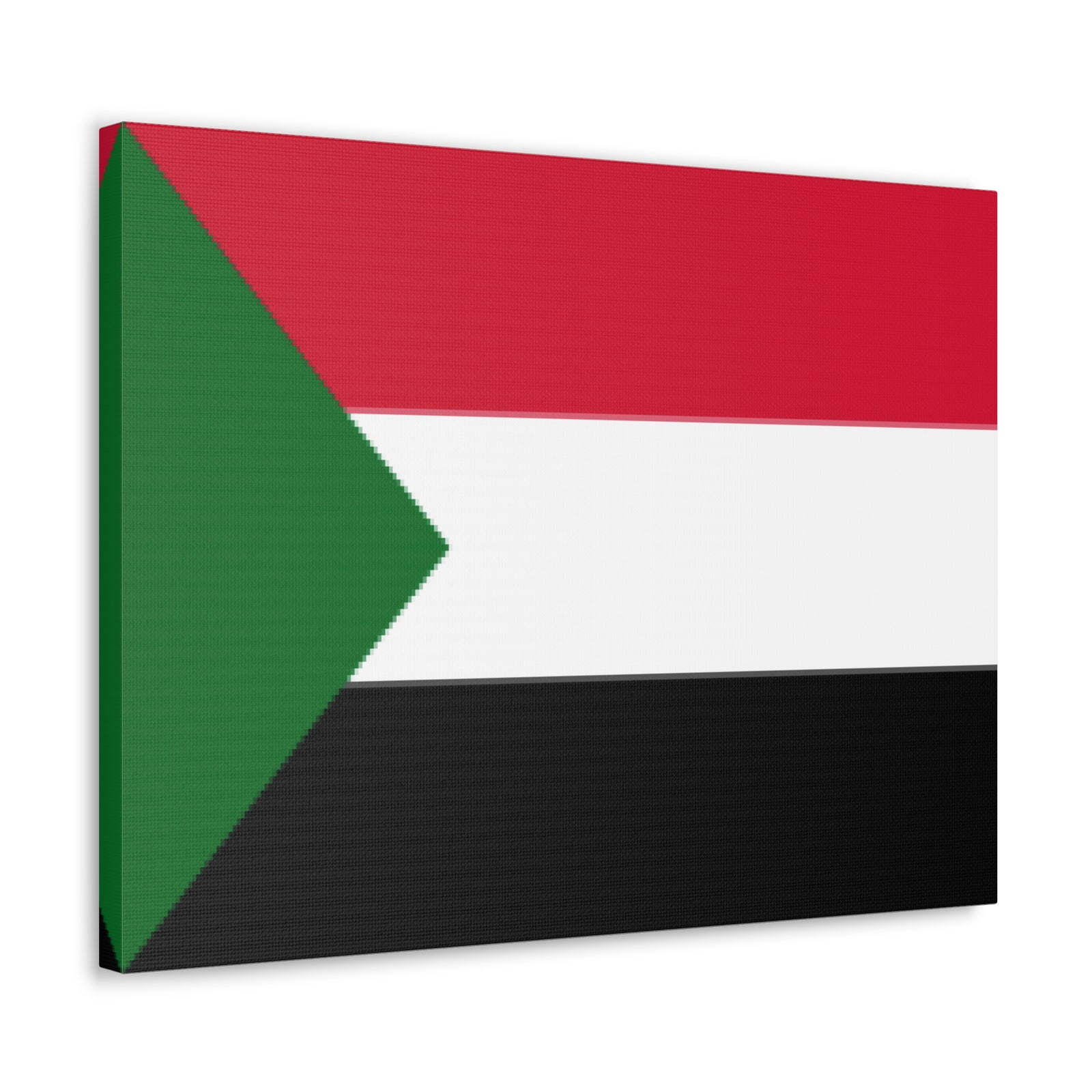 Sudan Country Flag Canvas Vibrant Wall Art Unframed Home Decor-Express Your Love Gifts