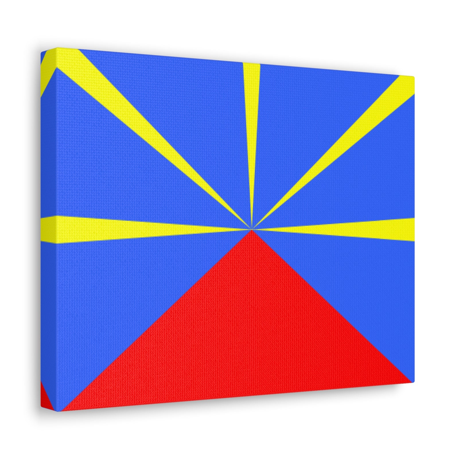 Réunion Country Flag Canvas Vibrant Wall Art Unframed Home Decor-Express Your Love Gifts