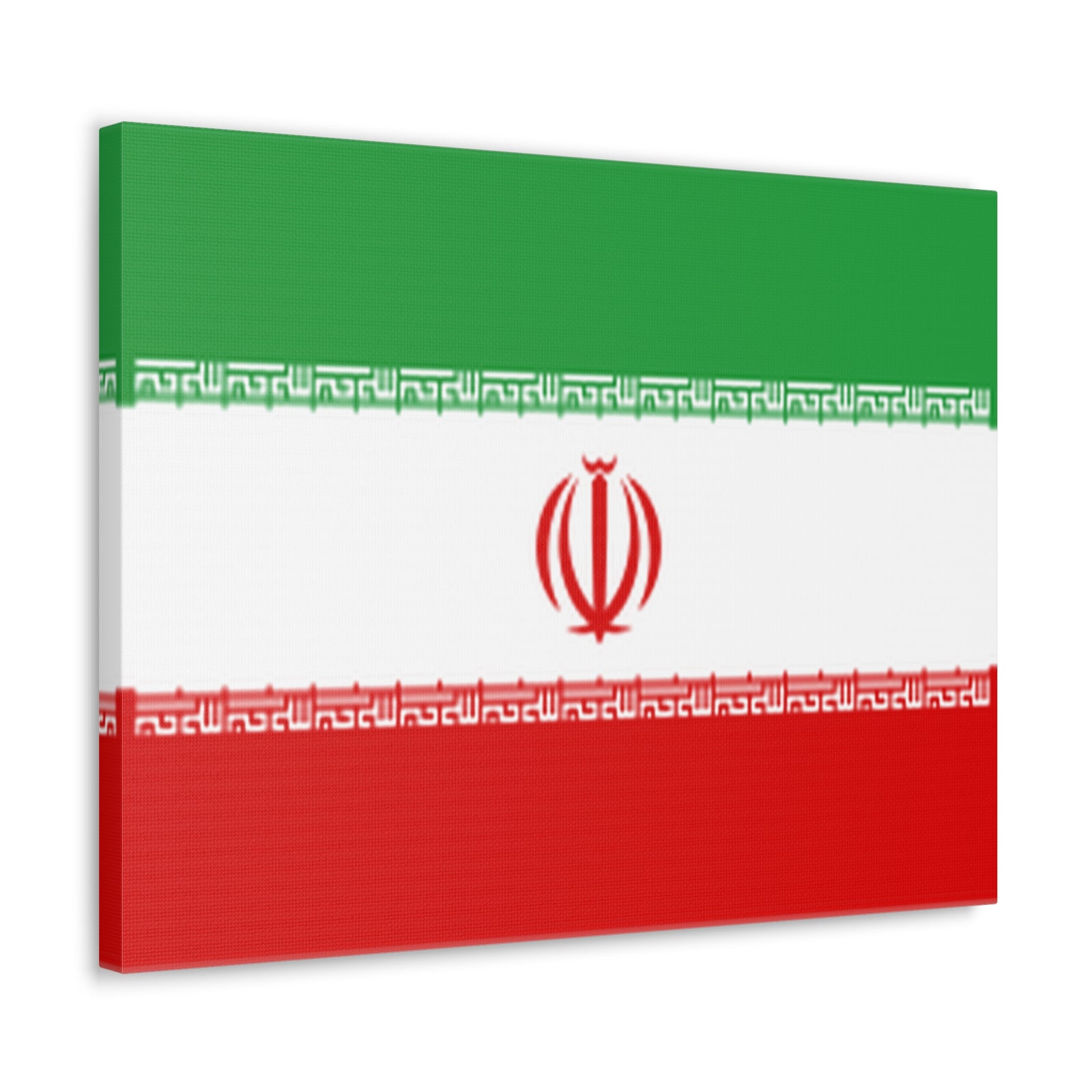 Iran Country Flag Canvas Vibrant Wall Art Unframed Home Decor-Express Your Love Gifts