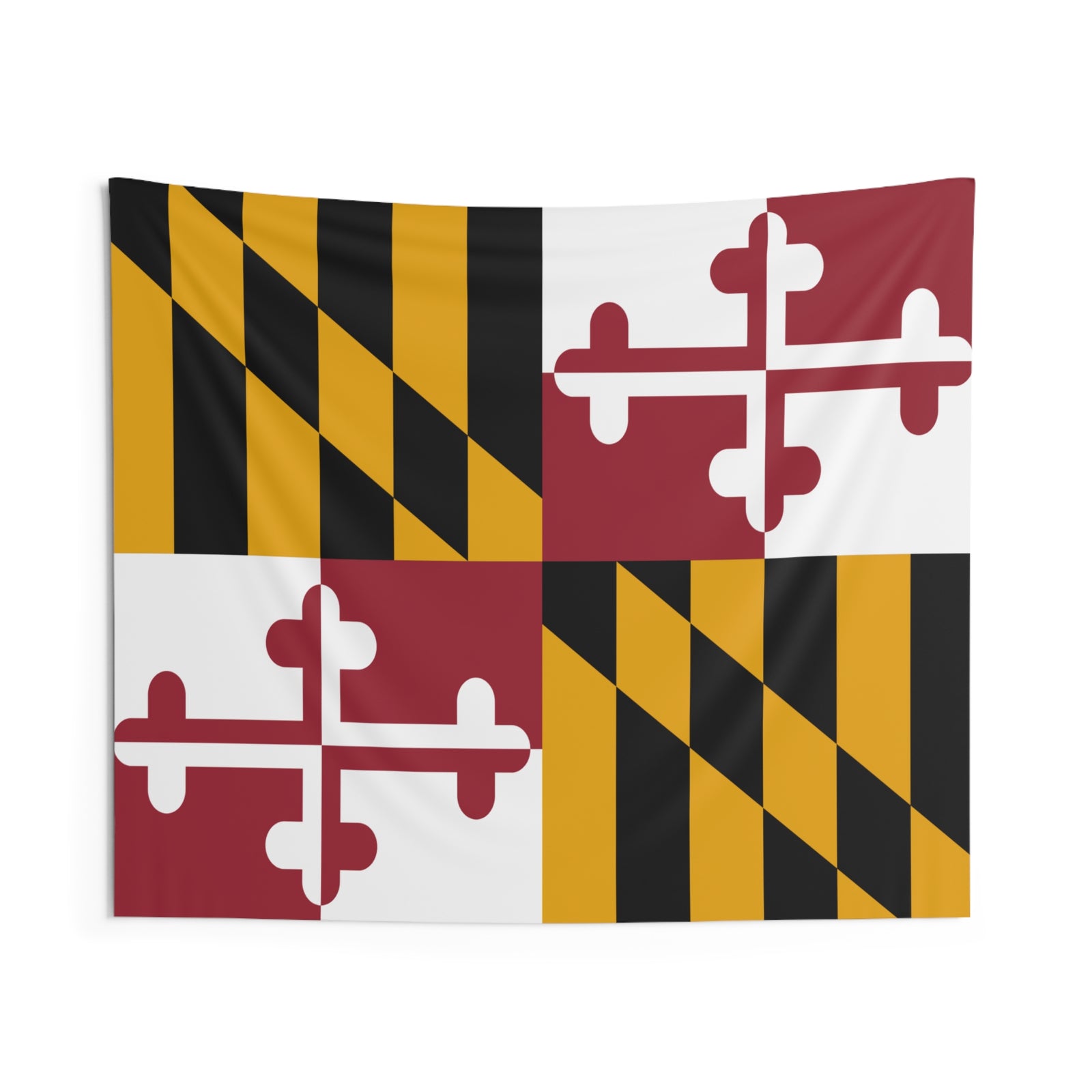 Maryland State Flag Wall Hanging Tapestry-Express Your Love Gifts
