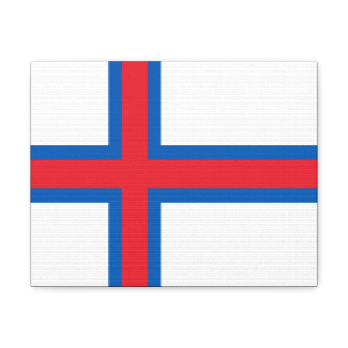 Faroe Islands Country Flag Canvas Vibrant Wall Art Unframed Home Decor-Express Your Love Gifts