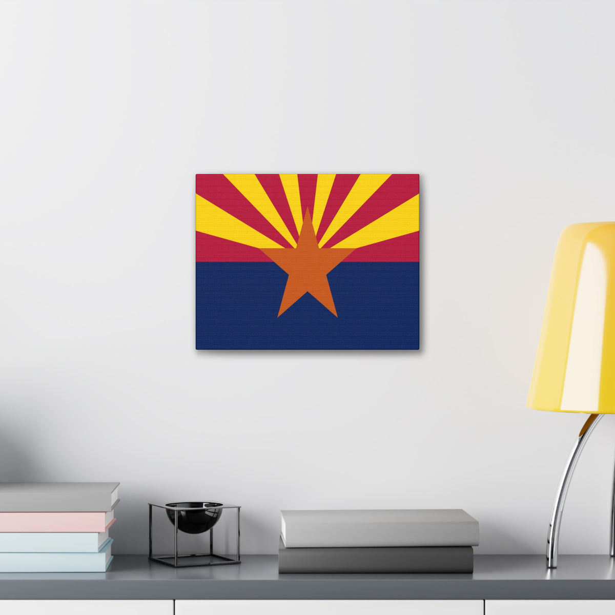 Arizona State Flag Canvas Vibrant Wall Art Unframed Home Decor-Express Your Love Gifts
