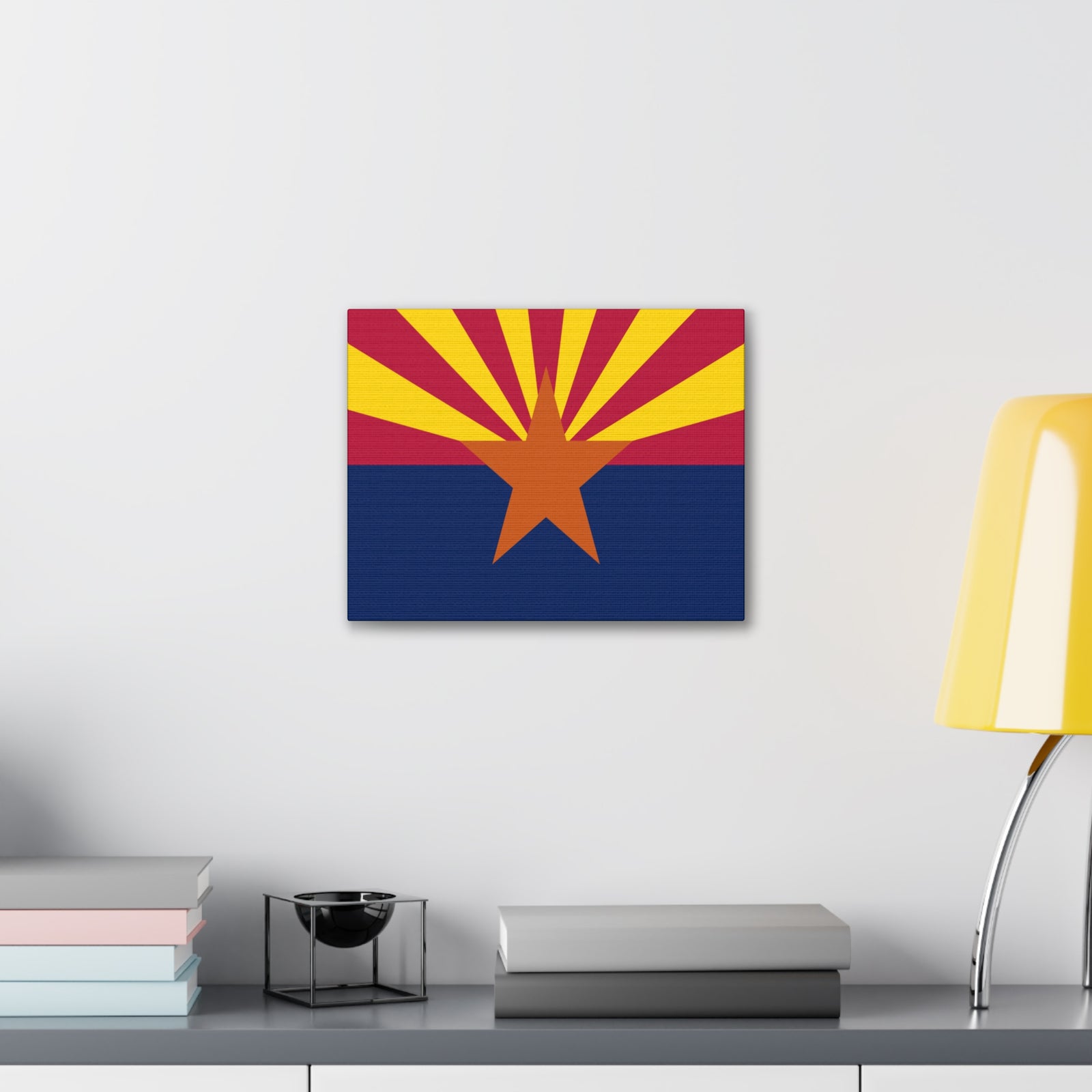 Arizona State Flag Canvas Vibrant Wall Art Unframed Home Decor-Express Your Love Gifts
