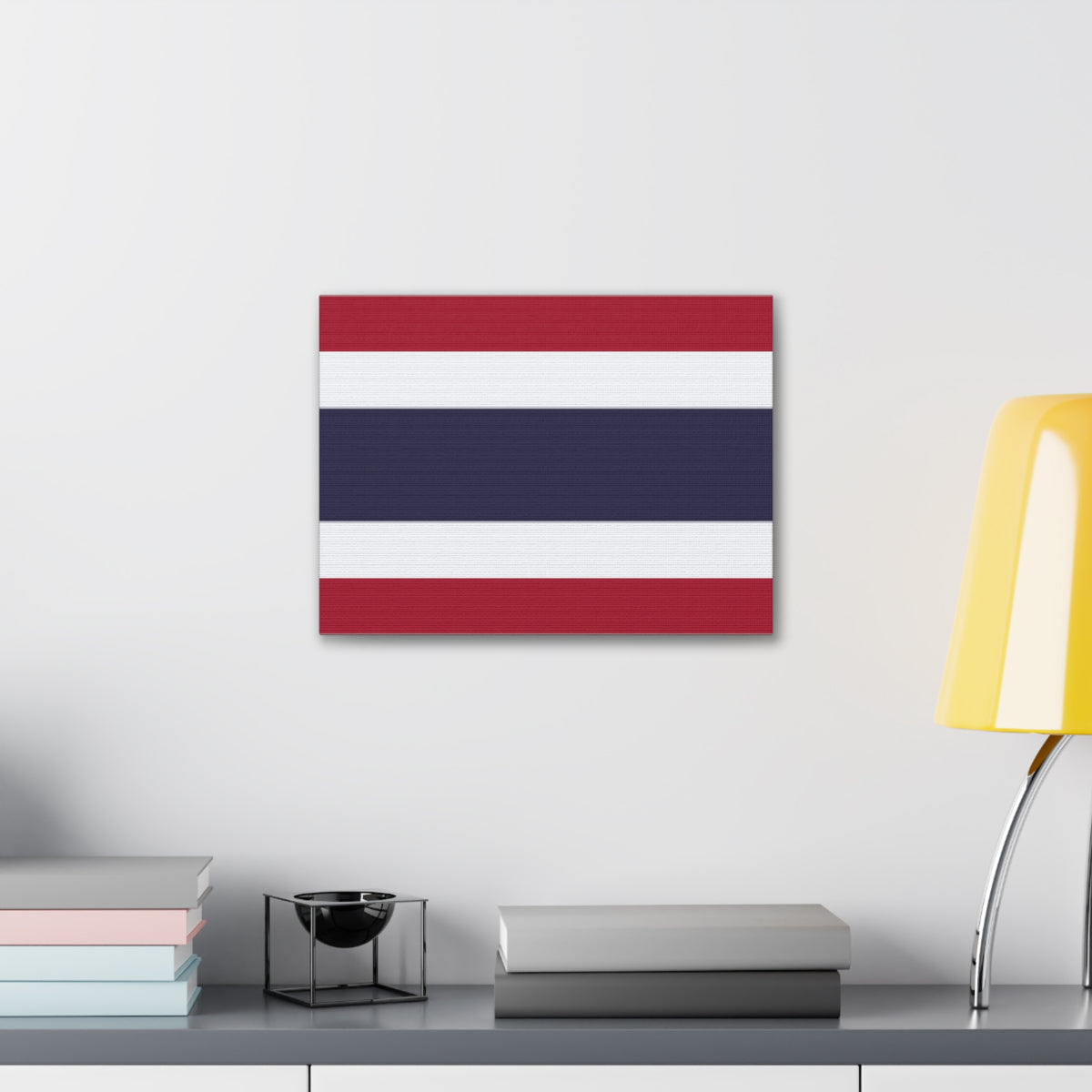 Thailand Country Flag Canvas Vibrant Wall Art Unframed Home Decor-Express Your Love Gifts