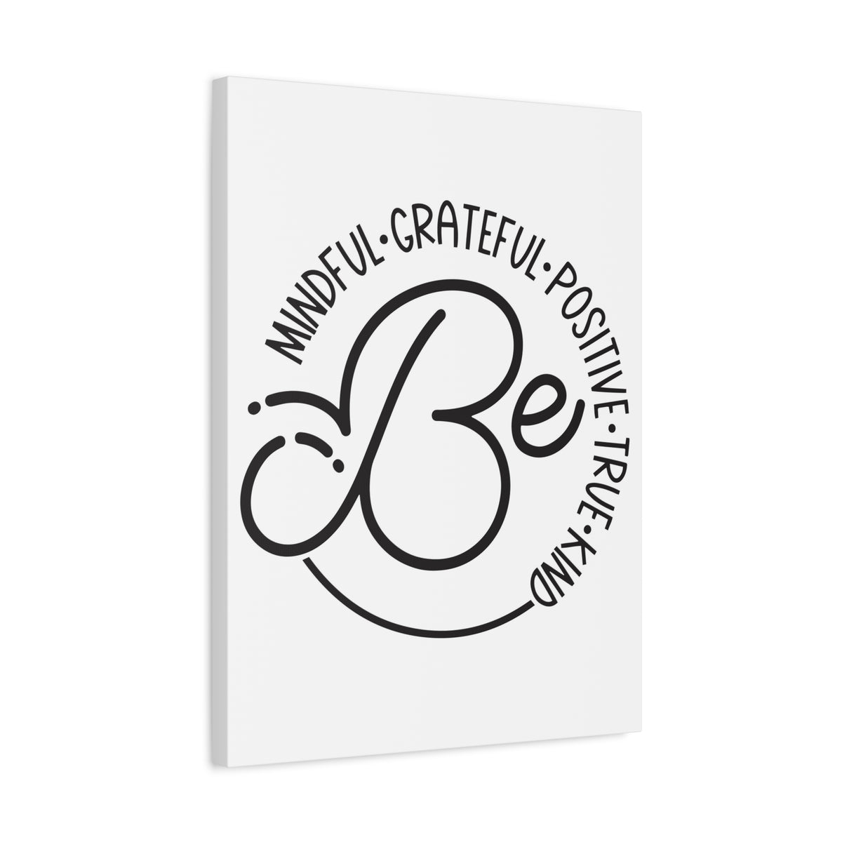 Inspirational Wall Art Mindful Grateful Positive Motivation Wall Decor for Home Office Gym Inspiring Success Quote Print Ready to Hang-Express Your Love Gifts