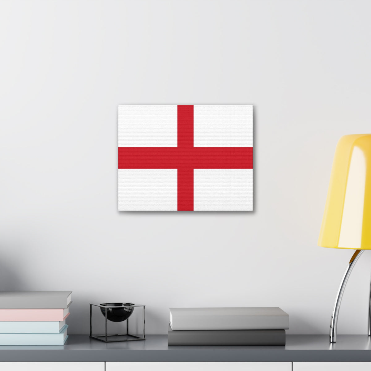 England Country Flag Canvas Vibrant Wall Art Unframed Home Decor-Express Your Love Gifts